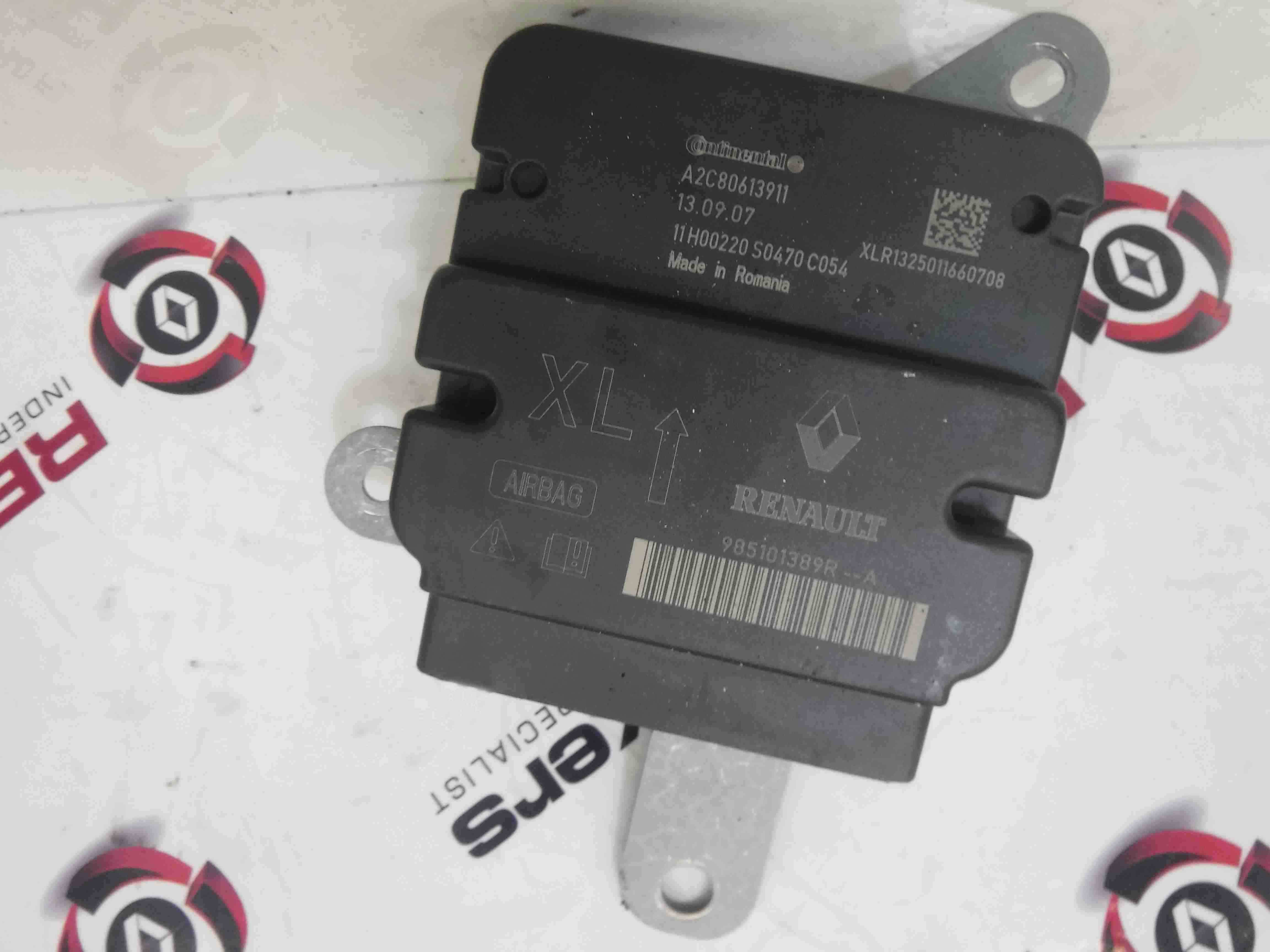 Renault Clio MK4 2013-2019 Airbag ECU Module Computer 985101389R