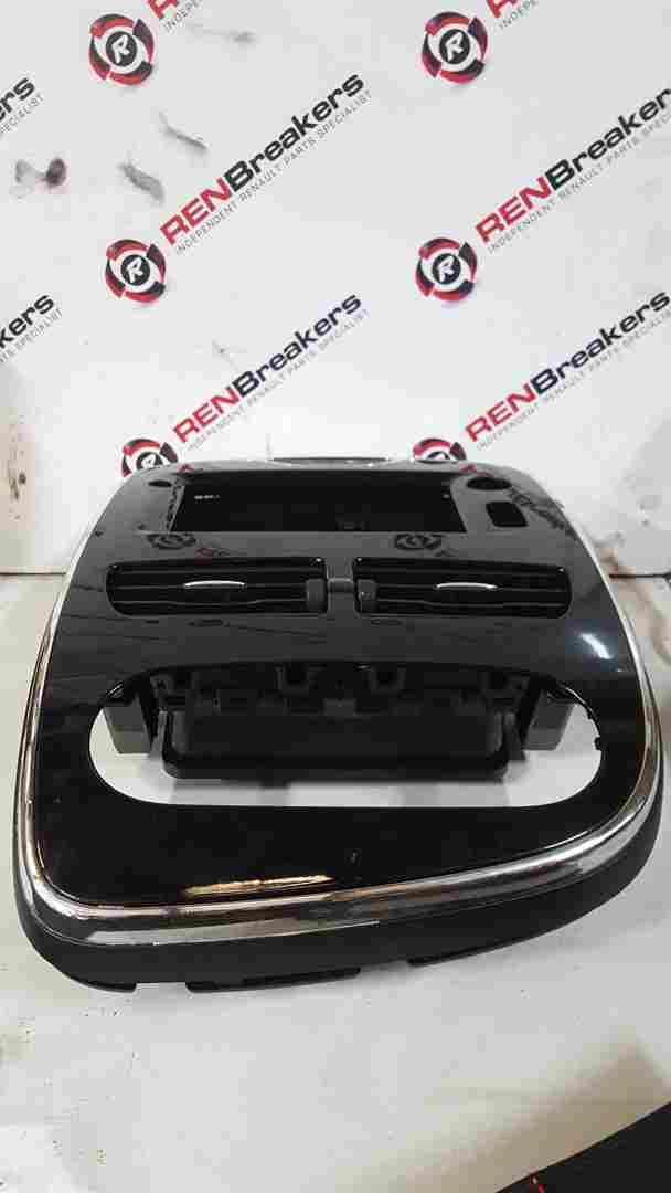 Thumb 4 Renault Clio MK4 2013-2019 Centre Vent Dashboard Heater Display Surround Chrome 