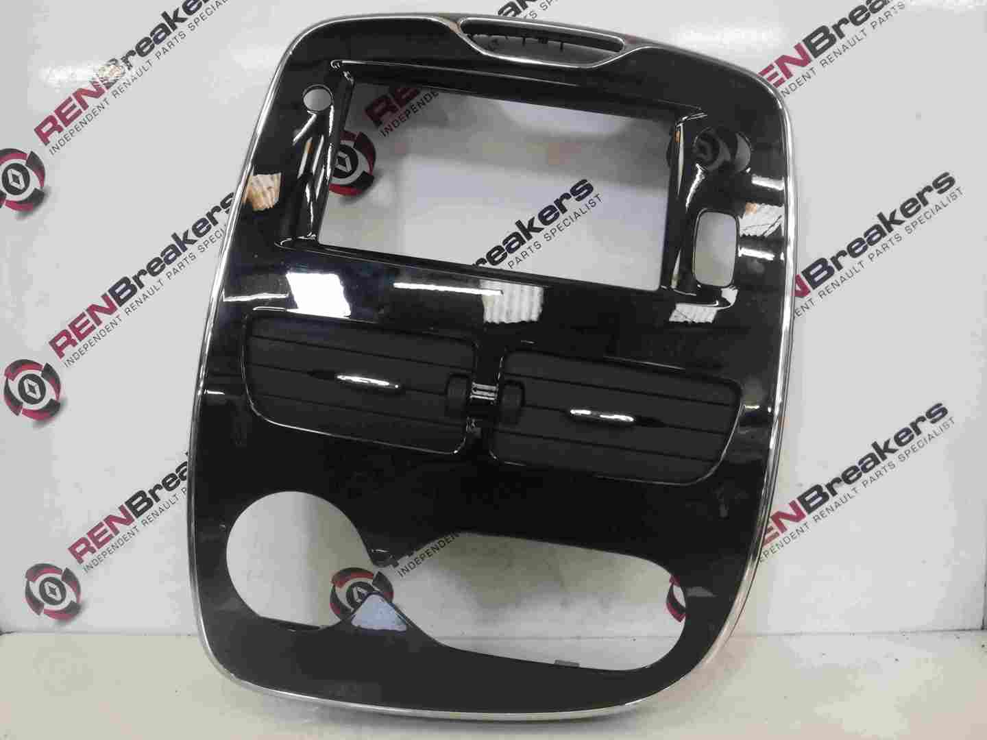 Renault Clio MK4 2013-2019 Dashboard Centre Heater Controls Surround Gloss Black