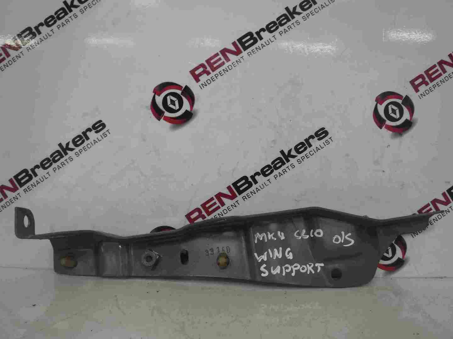 Renault Clio MK4 2013-2019 Drivers OS Wing Support Bracket Red