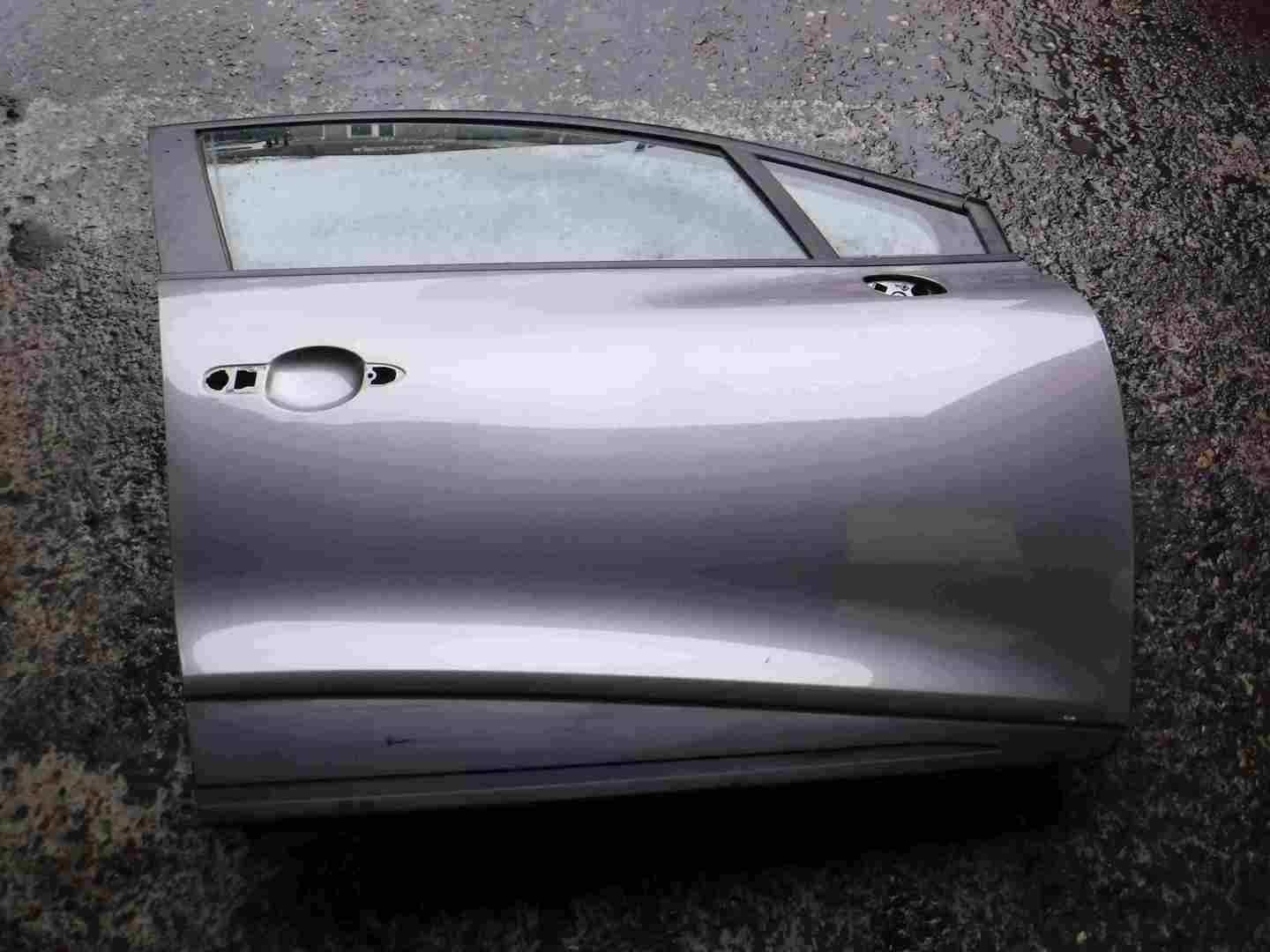 Renault Clio MK4 2013-2019 Drivers OSF Front Door Grey TEKNG