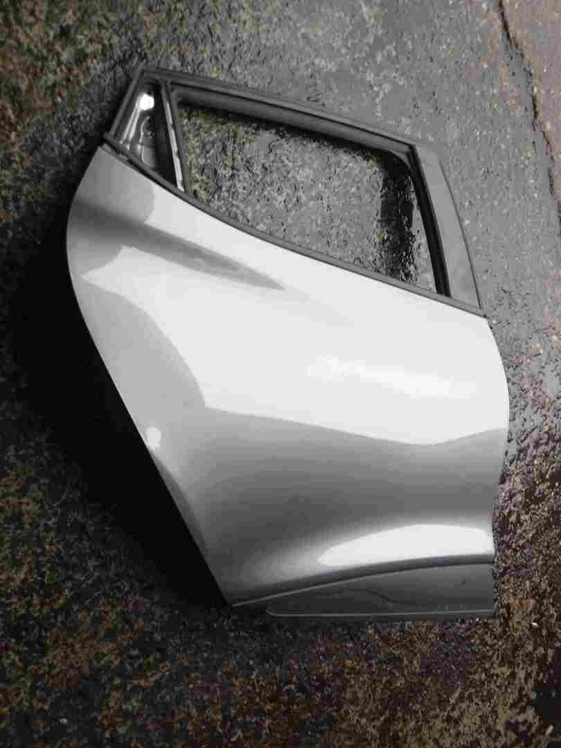 Renault Clio MK4 2013-2019 Drivers OSR Rear Door Grey TEKNG