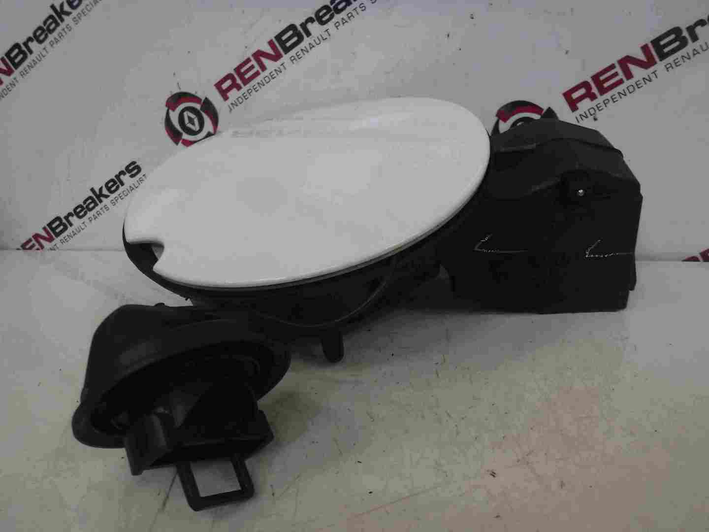 Renault Clio MK4 2013-2019 Fuel Flap Cover + Hinges White OV369 148067154r 