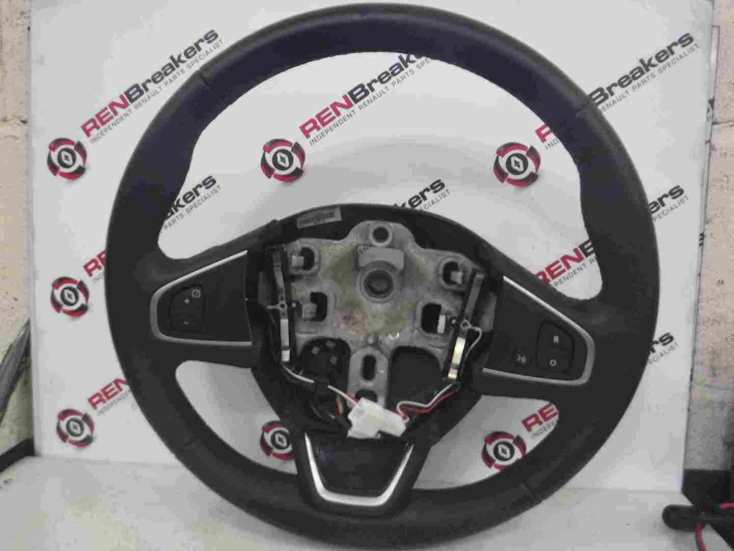 Renault Clio MK4 + Captur 2013-2015 Multifunctional Steering Wheel Leather Black