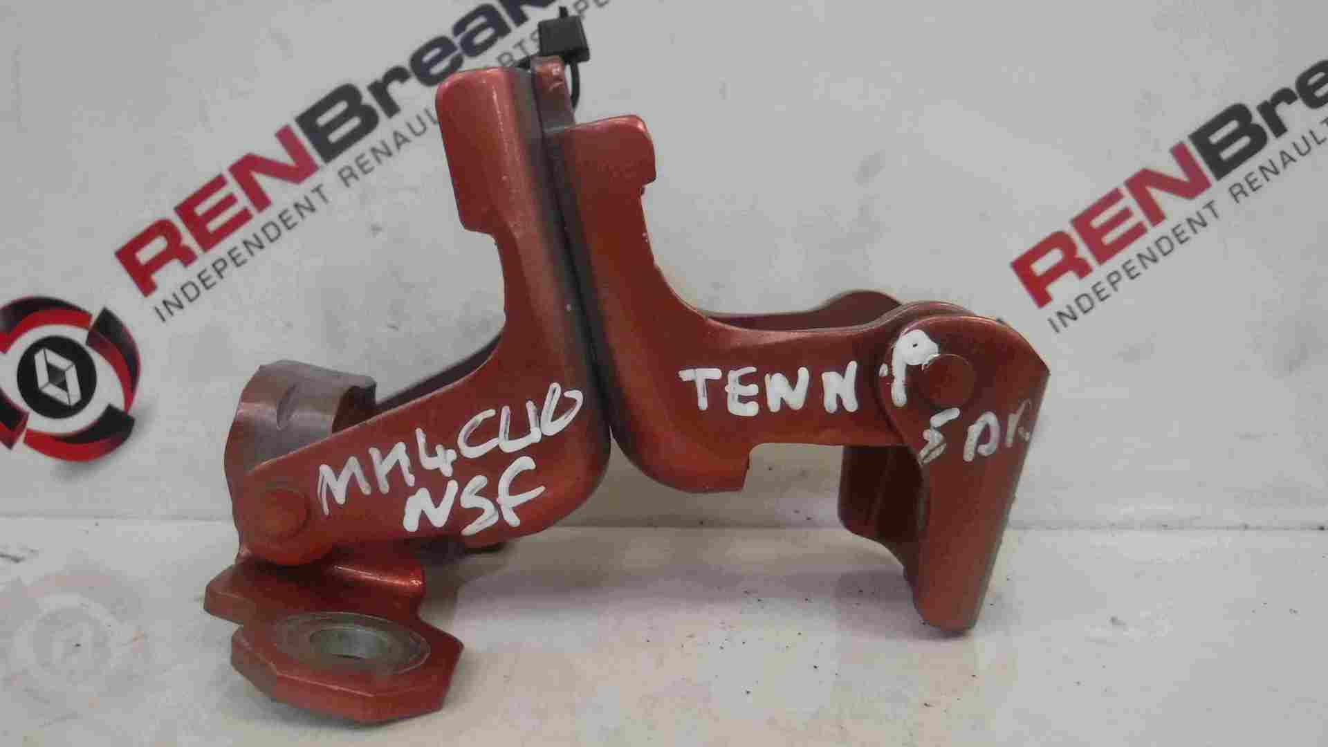 Renault Clio MK4 2013-2019 Passenger NSF Front Door Hinges Red TENNP
