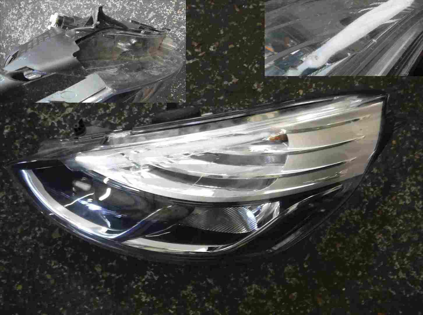 Renault Clio MK4 2013-2019 Passenger NSF Front Headlight Damage
