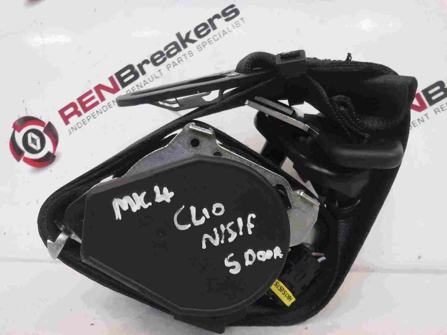 Renault Clio MK4 2013-2019 Passenger NSF Front Seat Belt 868856883r 868854729r