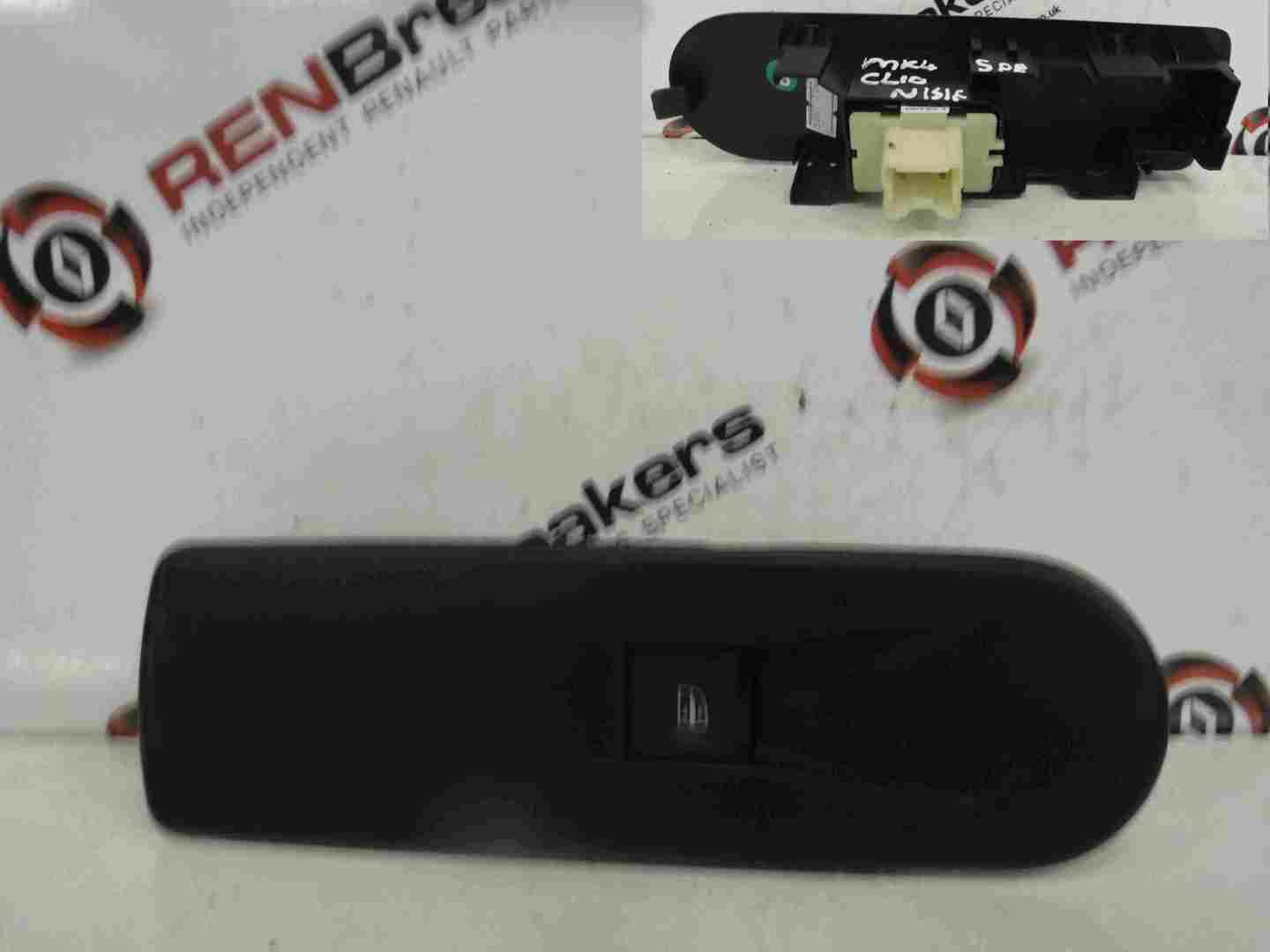 Renault Clio MK4 2013-2019 Passenger NSF Front Window Switch   Panel 809602454r