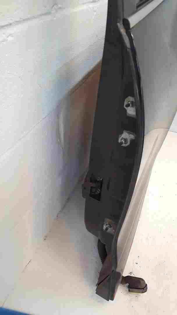 Thumb 2 Renault Clio MK4 2013-2019 Passenger NSR Rear Door Black Tegne RED Trim 