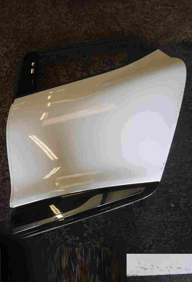 Renault Clio MK4 2013-2019 Passenger NSR Rear Door White OV369
