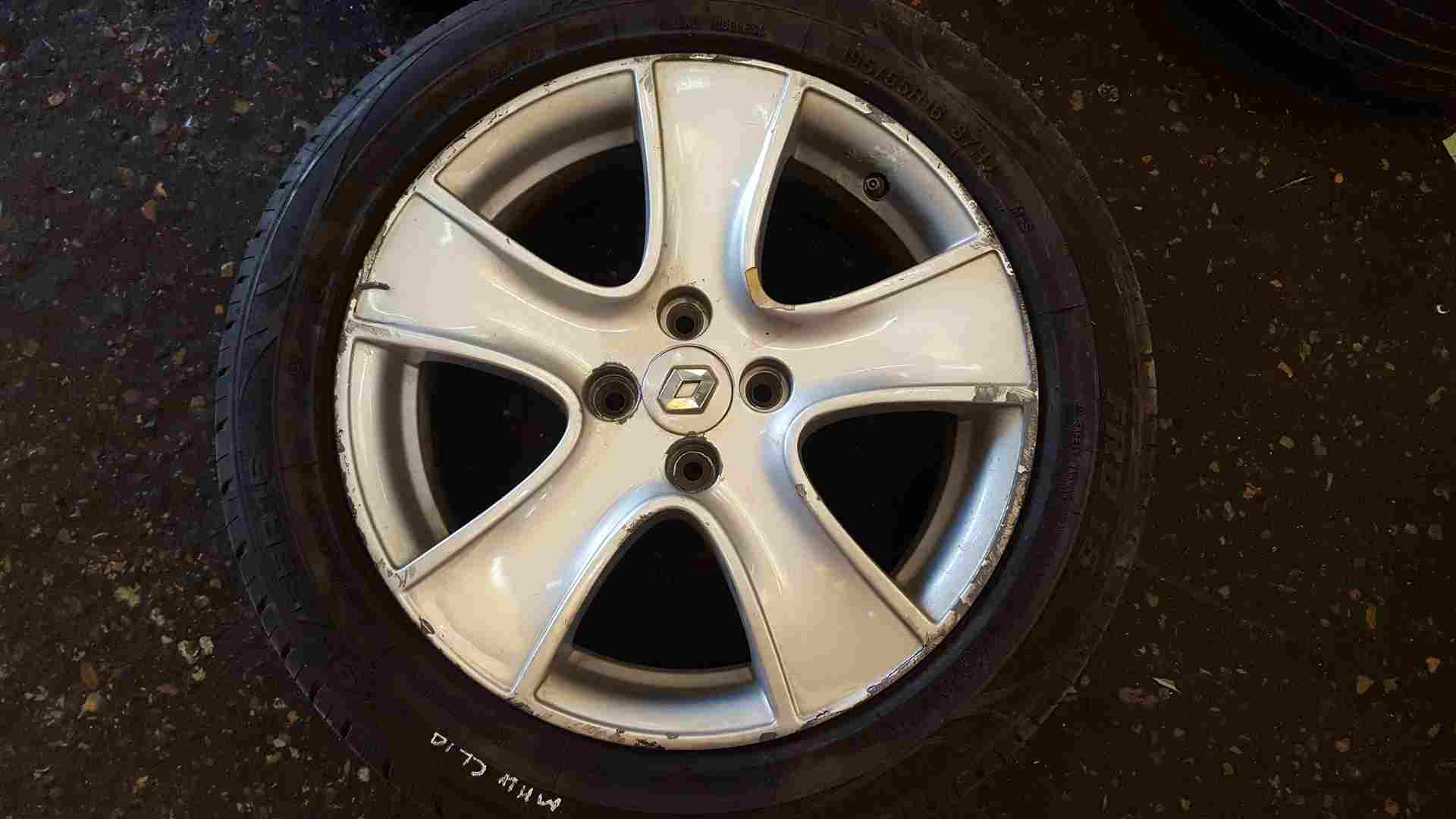 Thumb 9 Renault Clio MK4 2013-2019 Passion Alloy Wheel + Tyre 195 55 16 7Mm 2/5