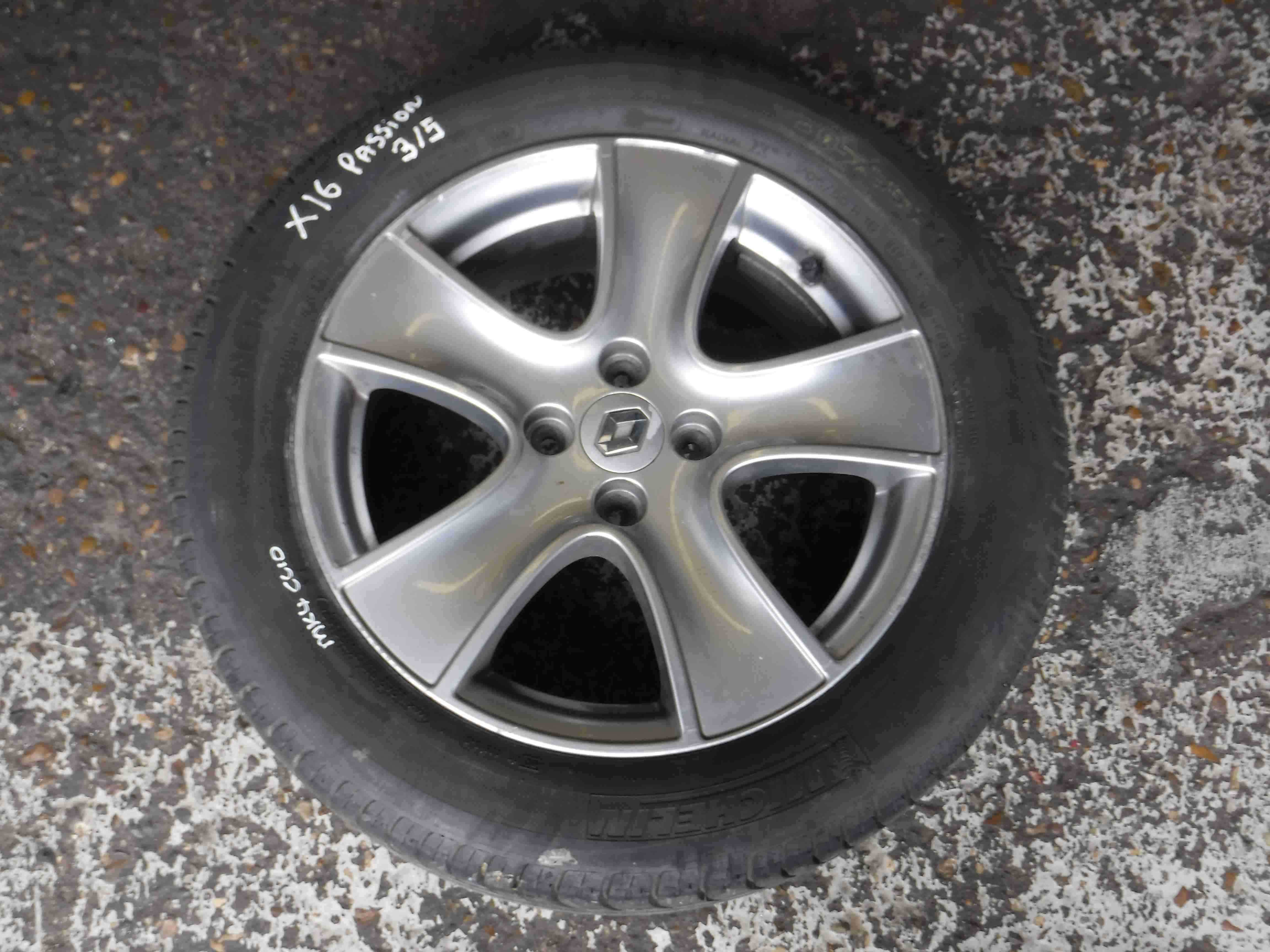 Renault Clio MK4 2013-2019 Passion Alloy Wheel 16inch 4/5 103006502r