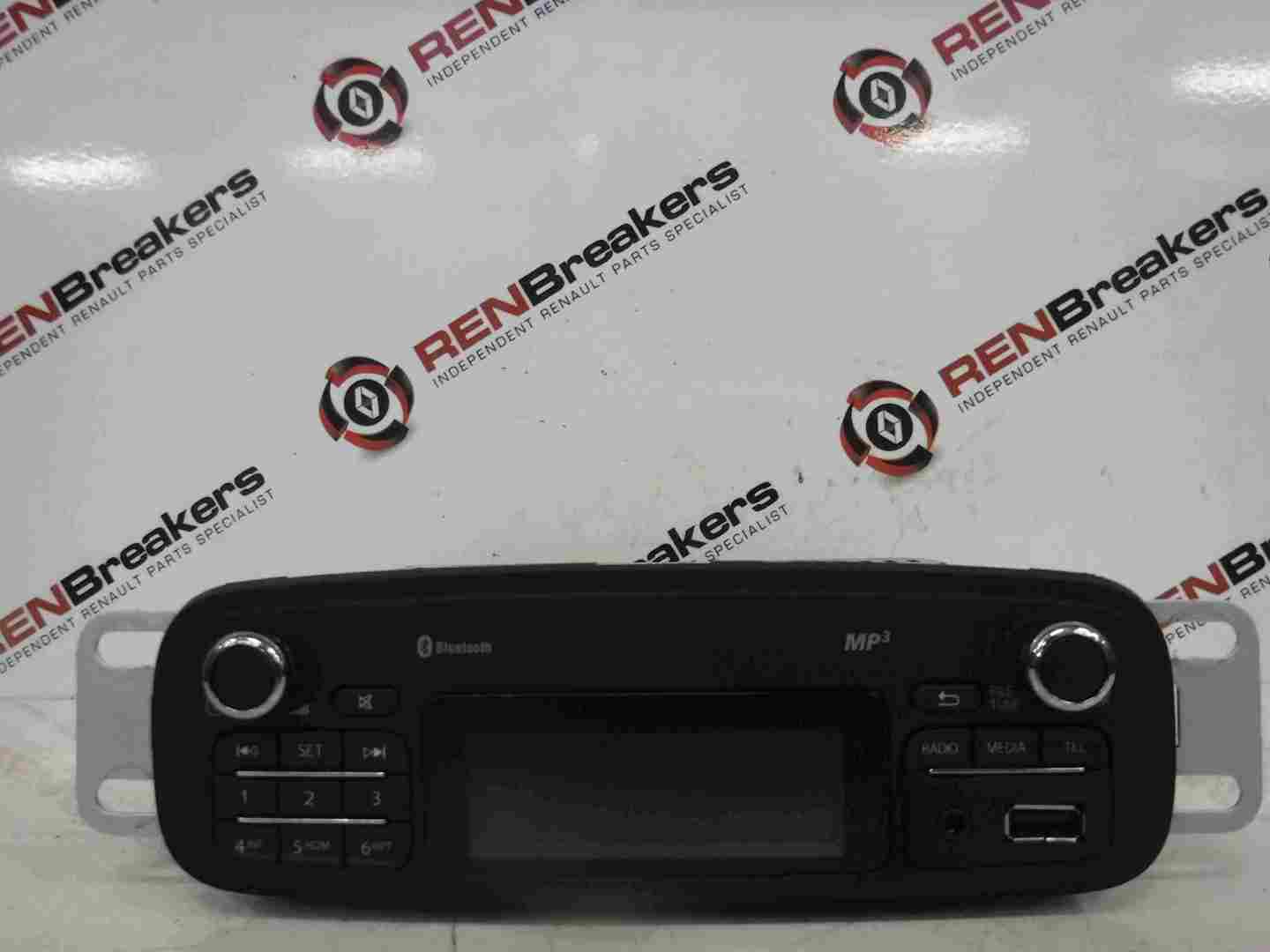 Renault Clio MK4 2013-2019 Radio Cd Player Head Unit MP3 Bluetooth   Code
