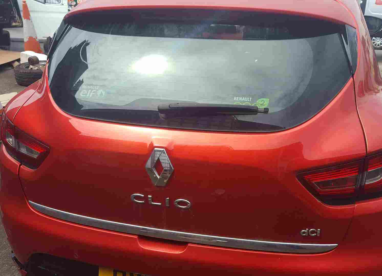 Thumb 4 Renault Clio MK4 2013-2019 Tailgate Boot Door RED Tennp