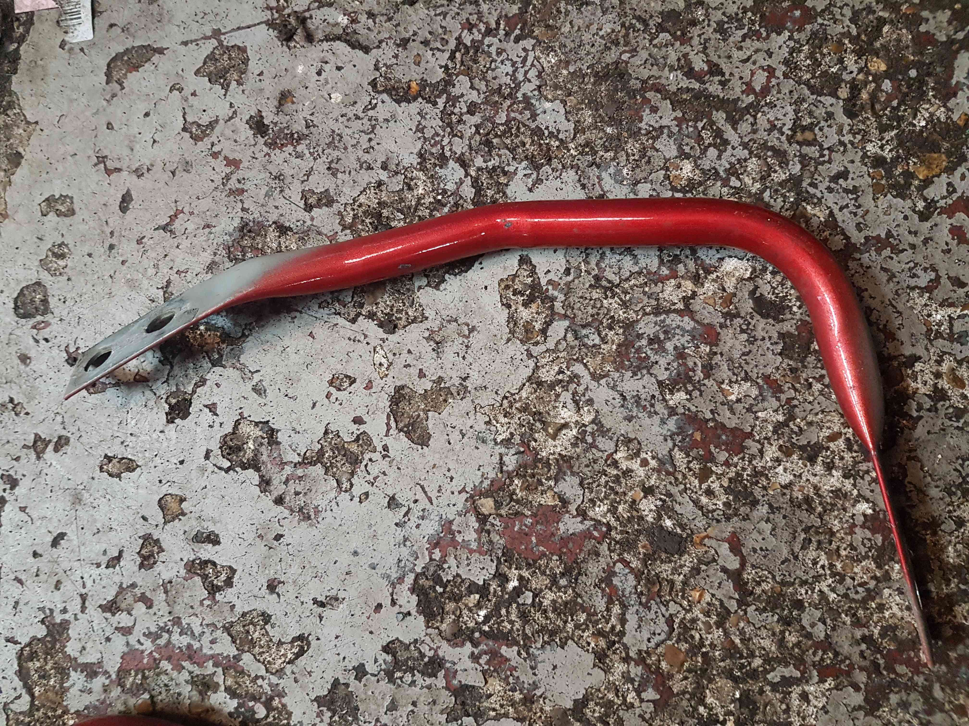 Renault Clio MK4 2013-2019 Wing Support Bracket Os RED Tennp