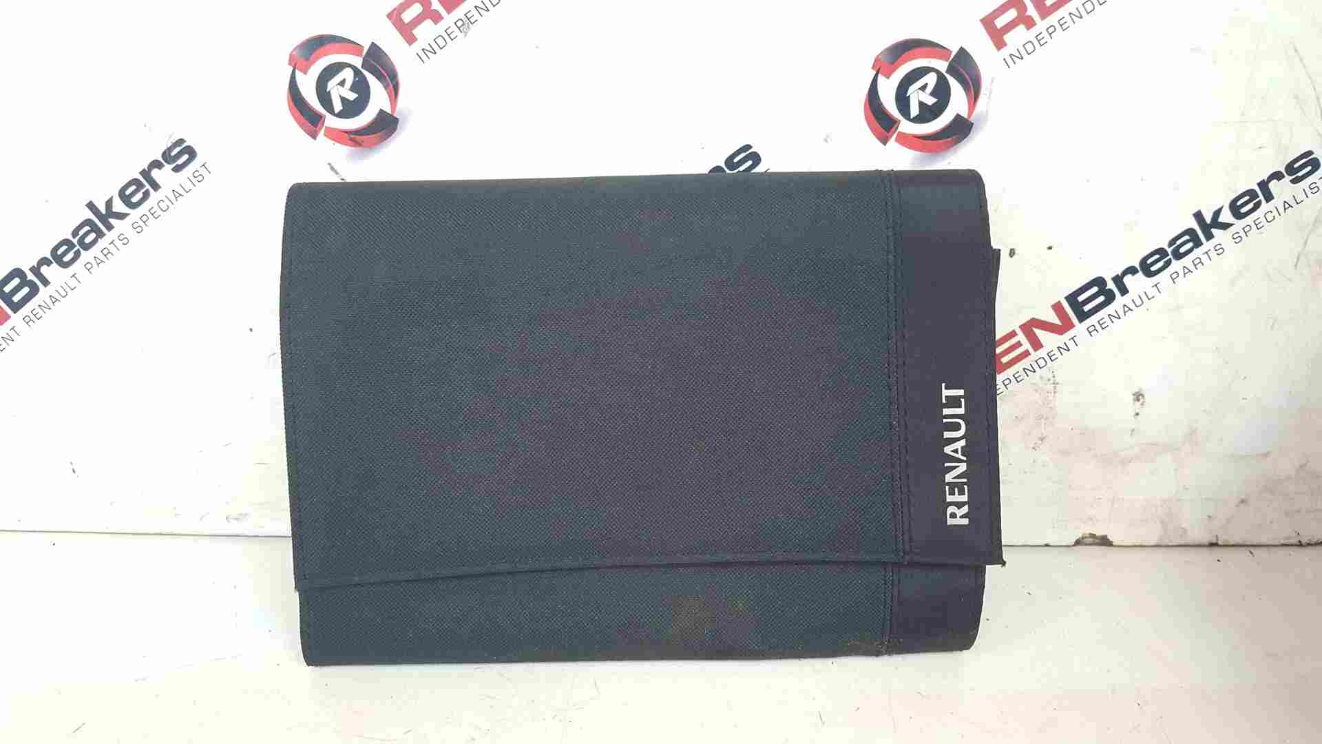 Renault Clio MK4 2013-2019 Document Wallet Handbook + Holder