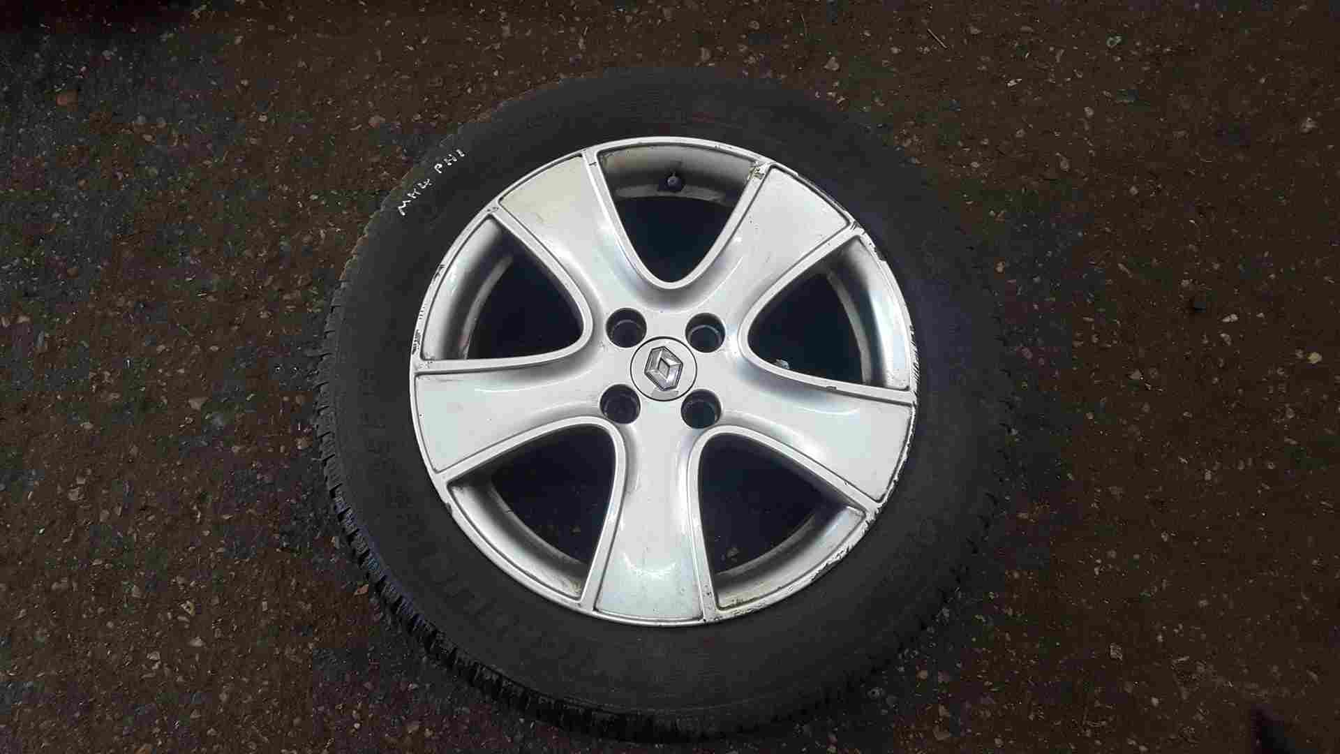 Thumb 5 Renault Clio MK4 2013-2019 Passion Alloy Wheel + Tyre 195 55 16 6Mm 3/5