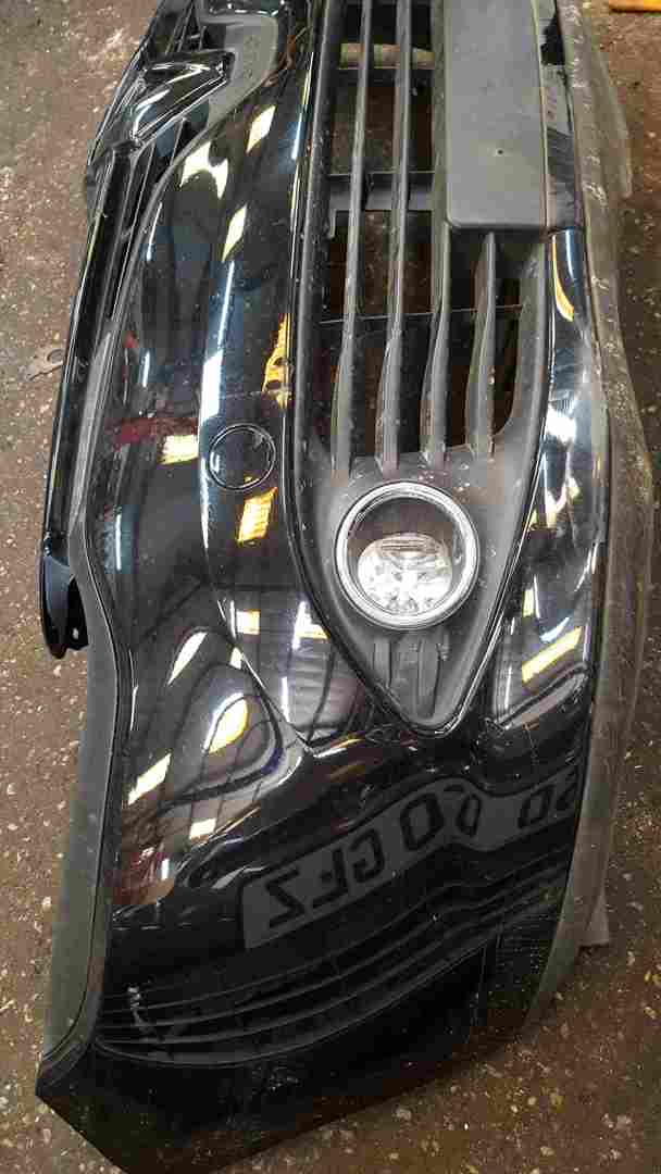 Thumb 3 Renault Clio MK4 2013-2019 Front Bumper Black TEGNE