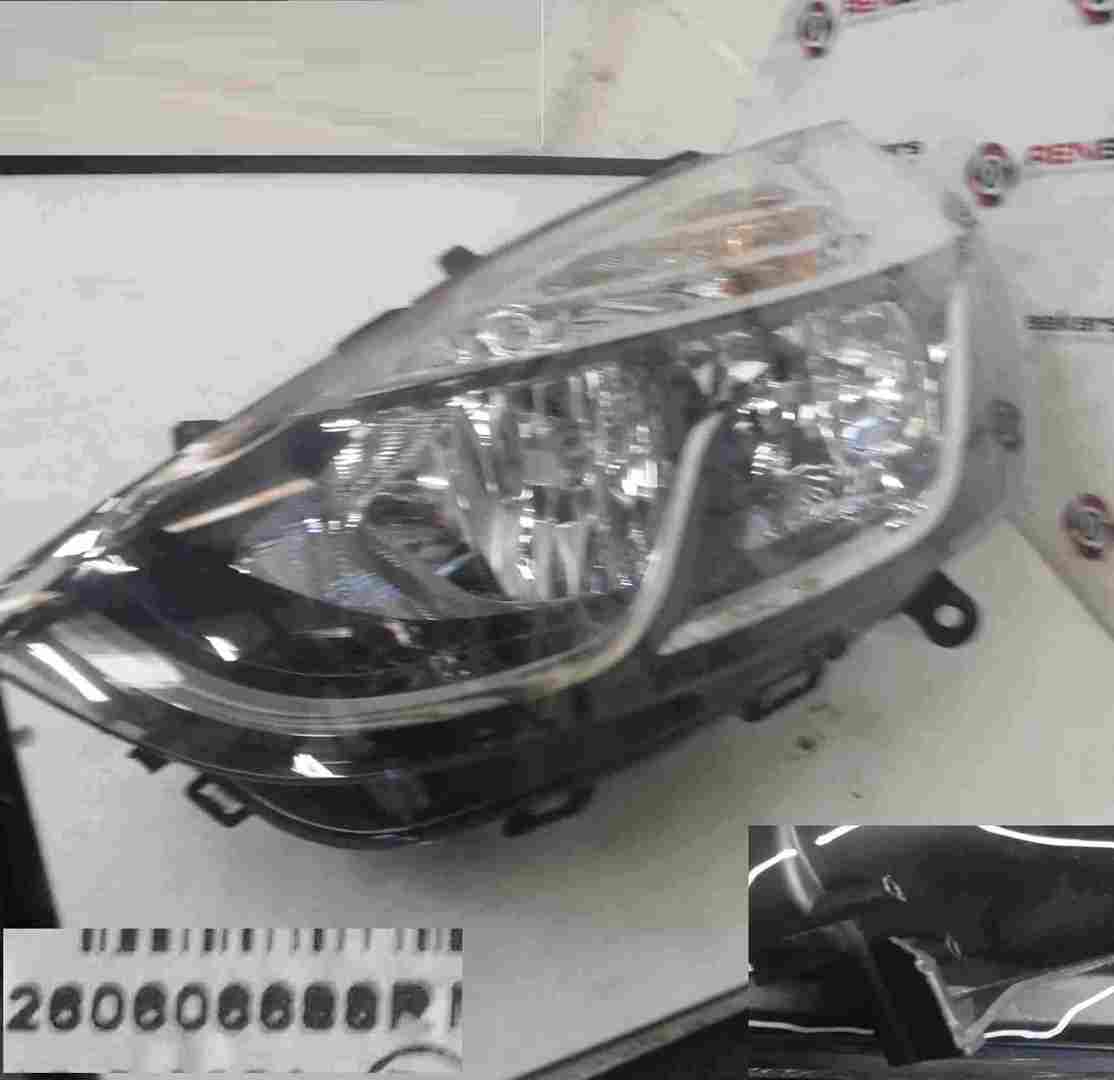 Renault Clio MK4 2013-2019 Passenger NSF Front Headlight 260606688R
