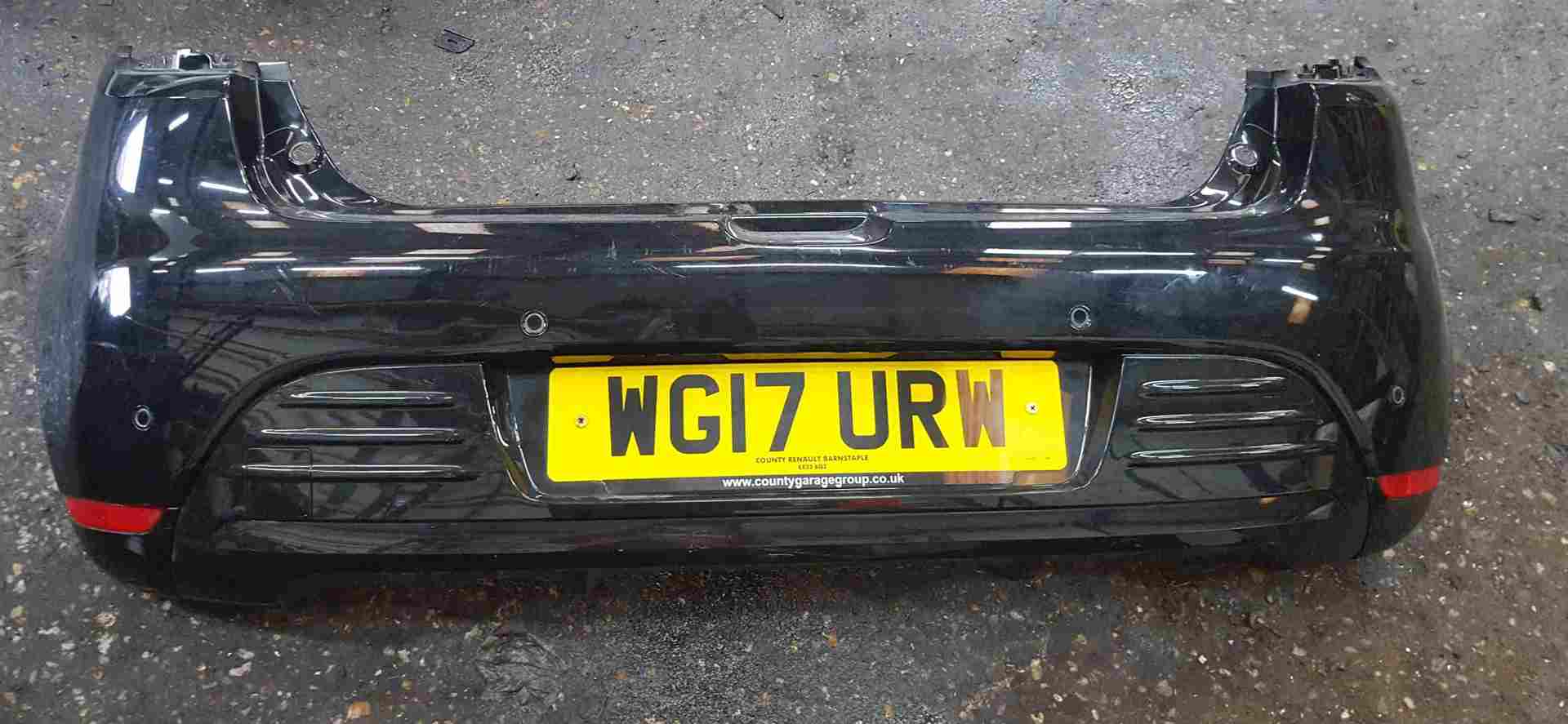 Thumb 3 Renault Clio MK4 2013-2019 Rear Bumper Black TEGNE Reversing Sensors