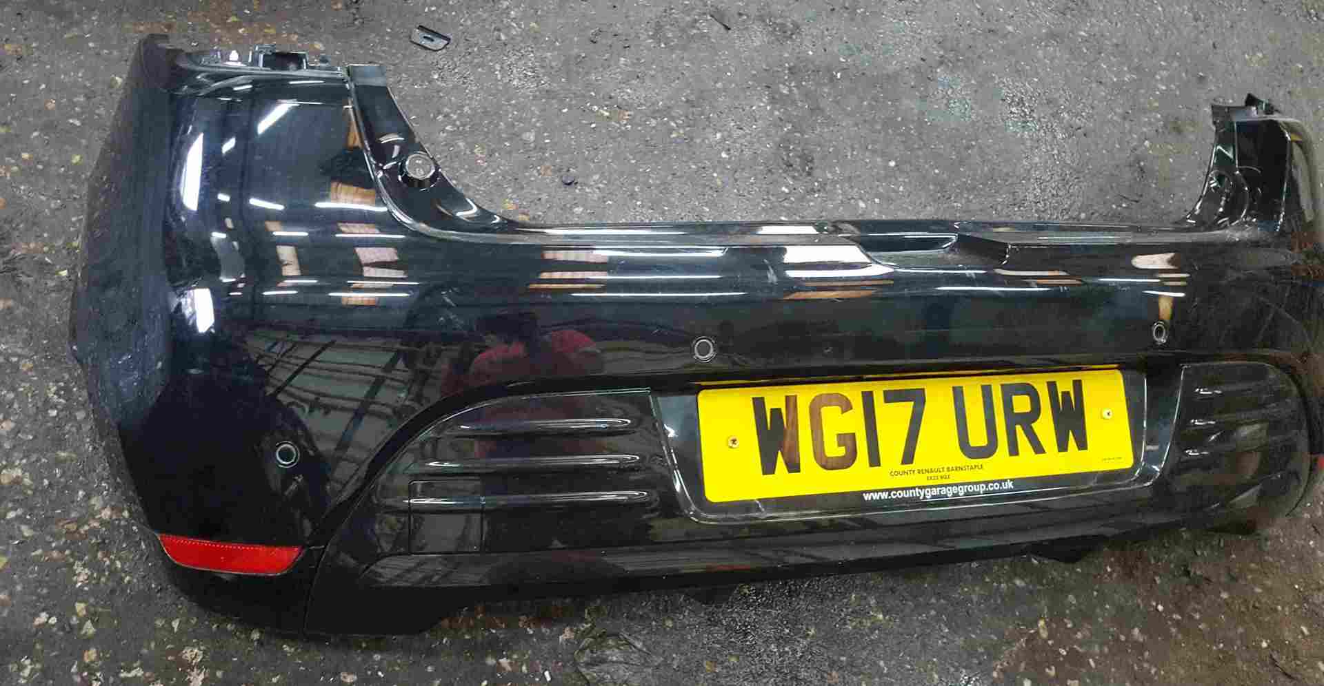 Thumb 2 Renault Clio MK4 2013-2019 Rear Bumper Black TEGNE Reversing Sensors