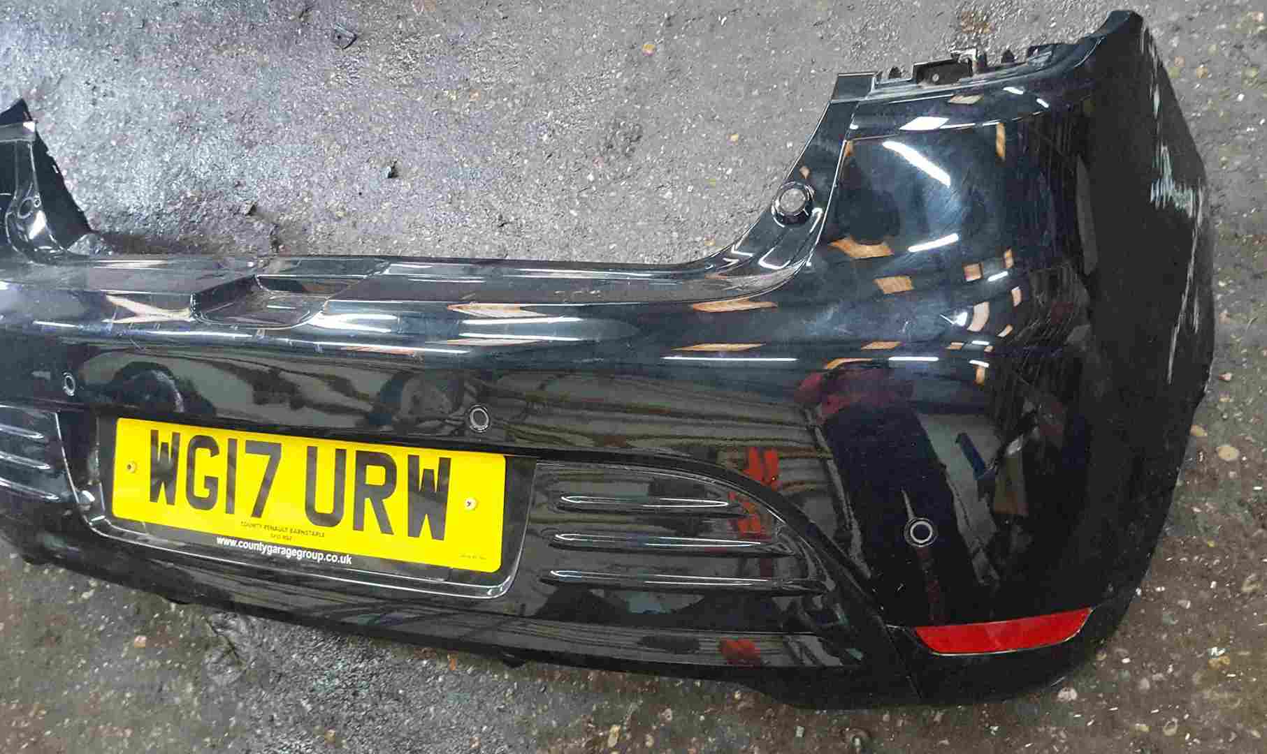 Thumb 4 Renault Clio MK4 2013-2019 Rear Bumper Black TEGNE Reversing Sensors