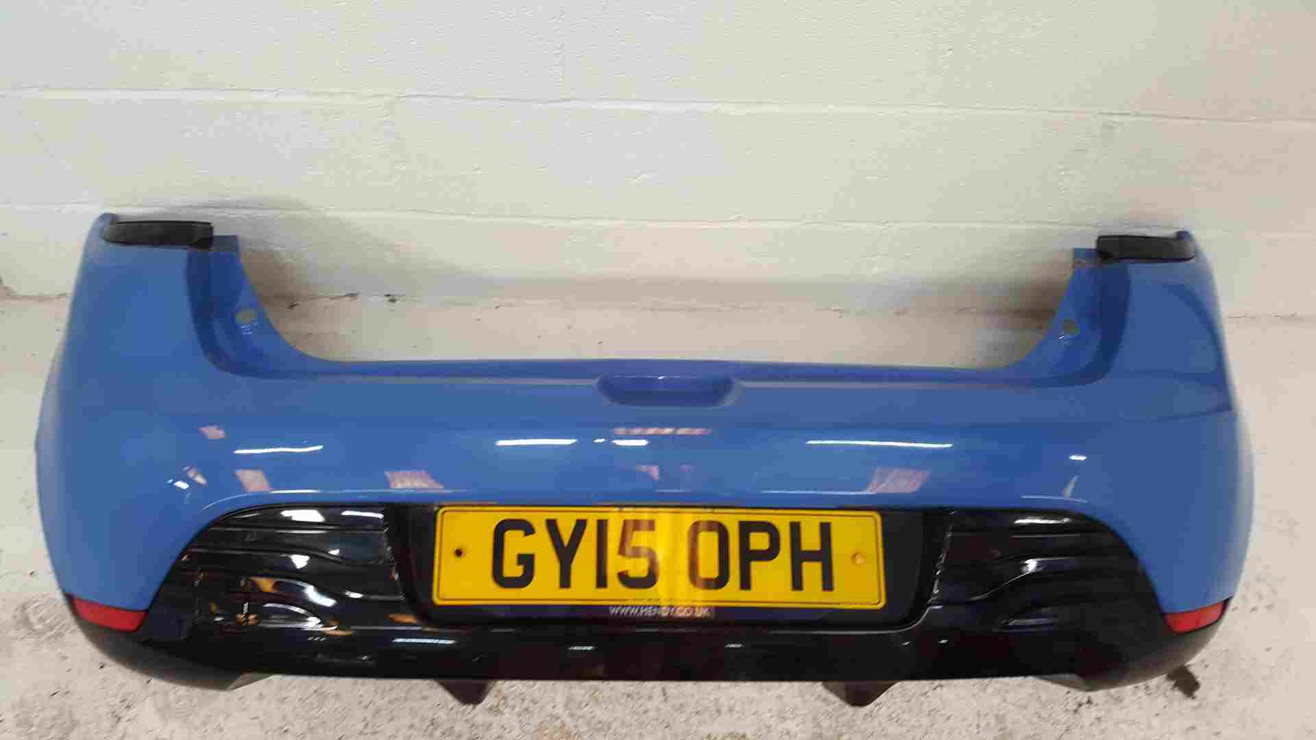 Thumb 3 Renault Clio MK4 2013-2019 Rear Bumper Blue Ovrpj Ovrpj