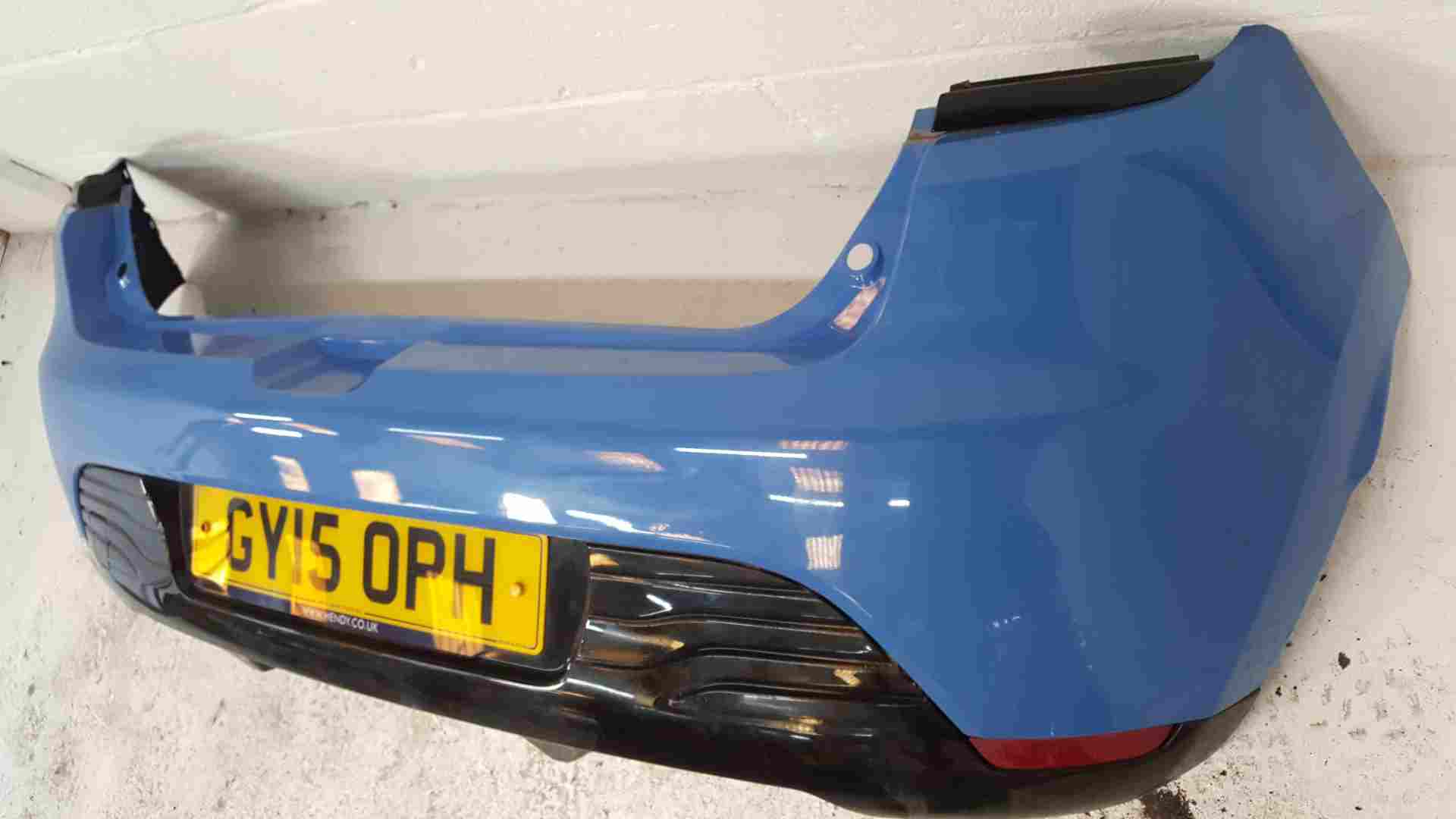 Renault Clio MK4 2013-2019 Rear Bumper Blue Ovrpj Ovrpj