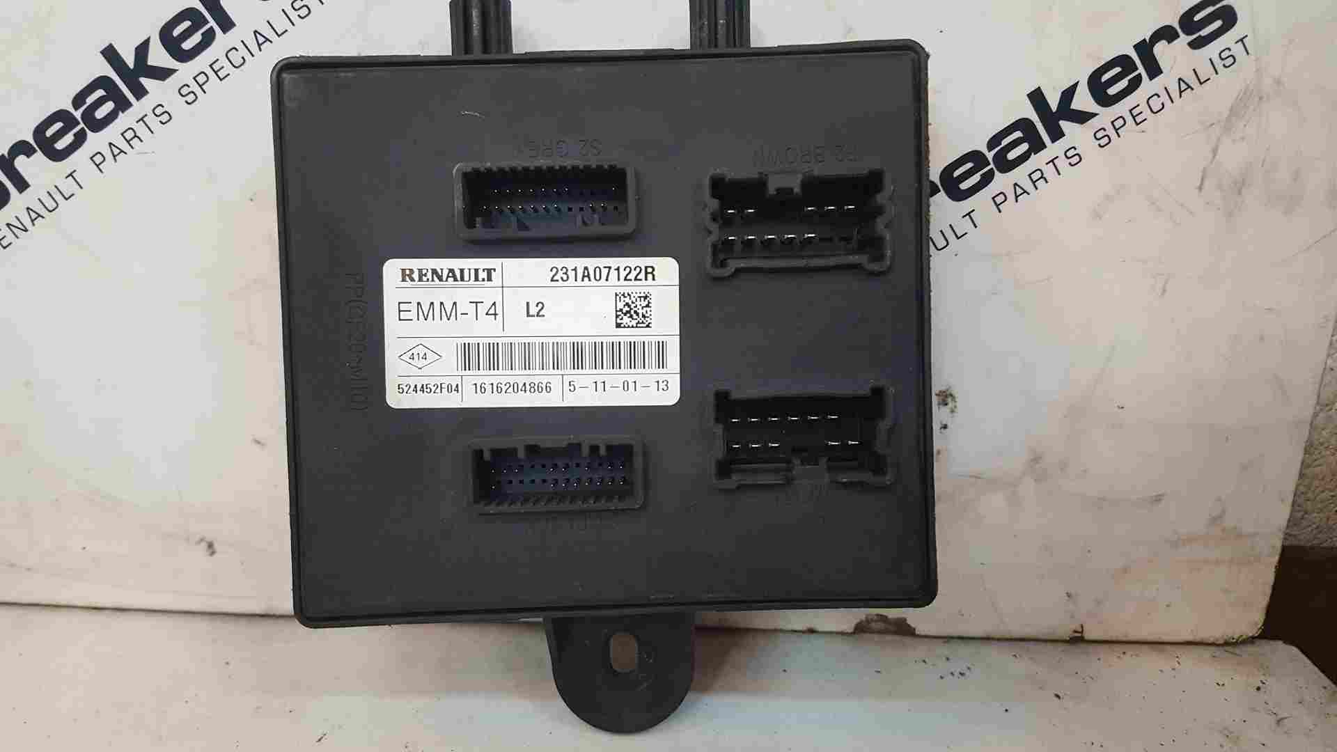 Thumb 2 Renault Clio MK4 2013-2018 Control Navigation System ECU Module 231A07122r