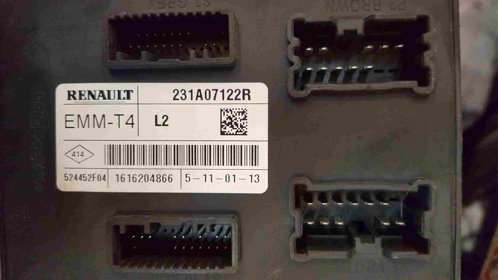 Thumb 4 Renault Clio MK4 2013-2018 Control Navigation System ECU Module 231A07122r
