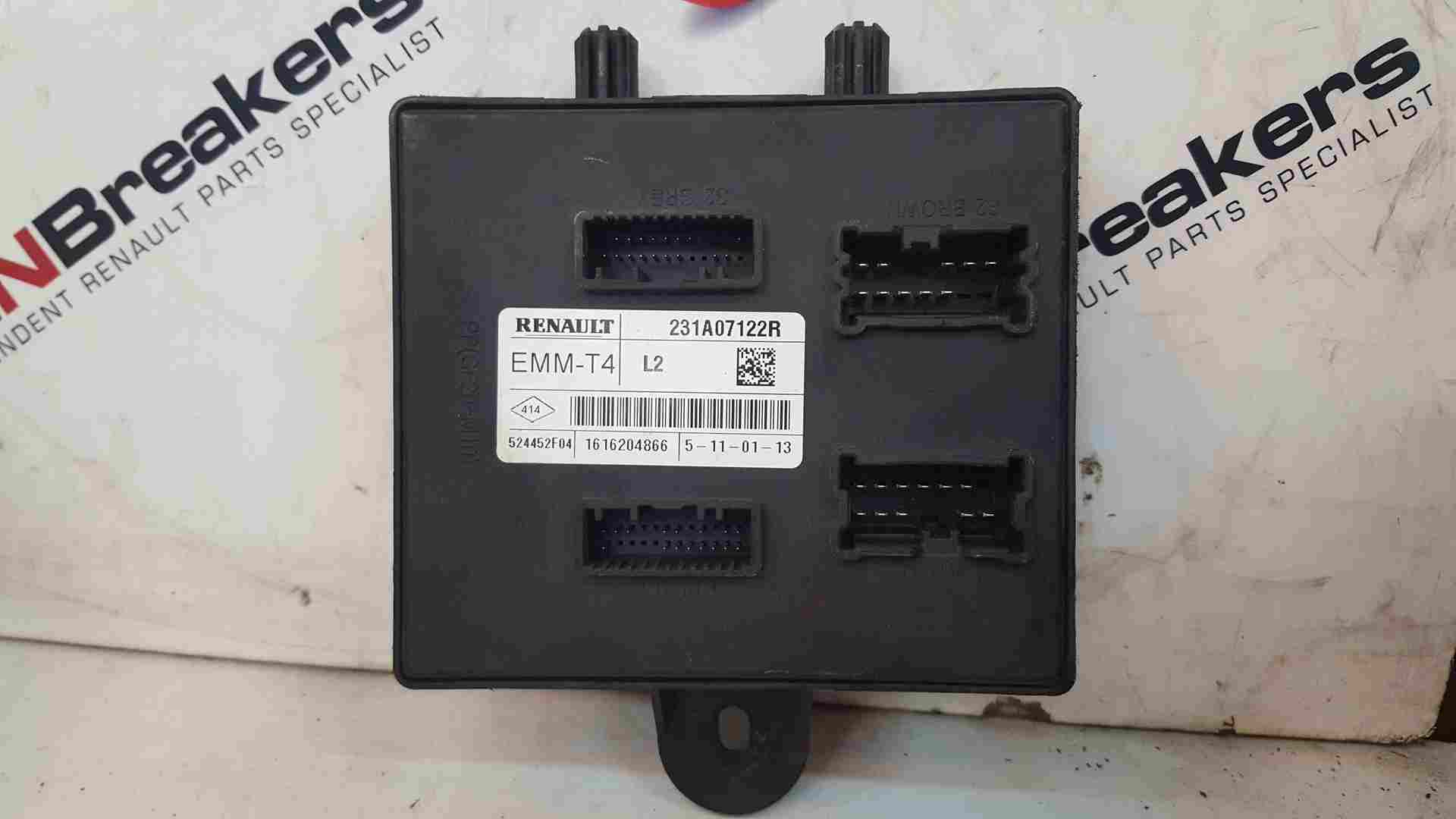 Renault Clio MK4 2013-2018 Control Navigation System ECU Module 231A07122r