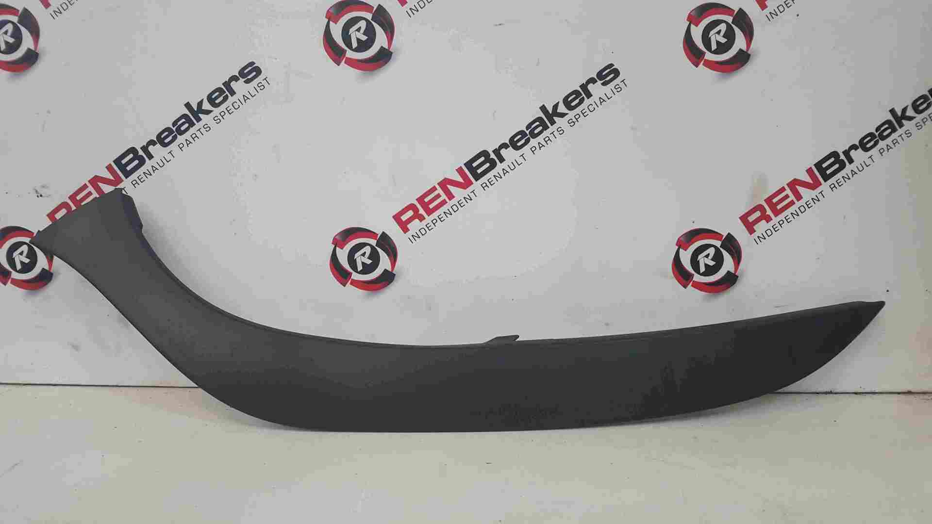 Renault Clio MK4 2013-2018 Drivers OSF Front Bumper Headlight Trim Upper