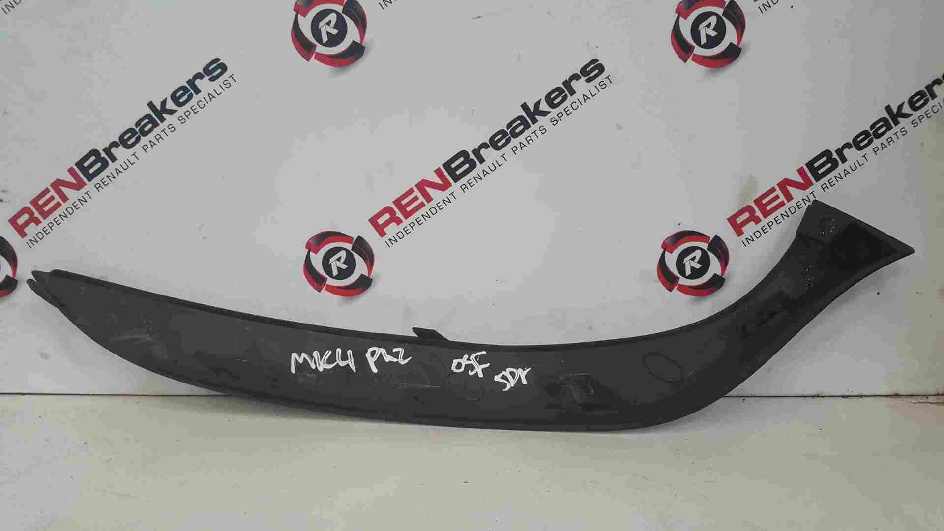 Thumb 2 Renault Clio MK4 2013-2018 Drivers OSF Front Bumper Headlight Trim Upper