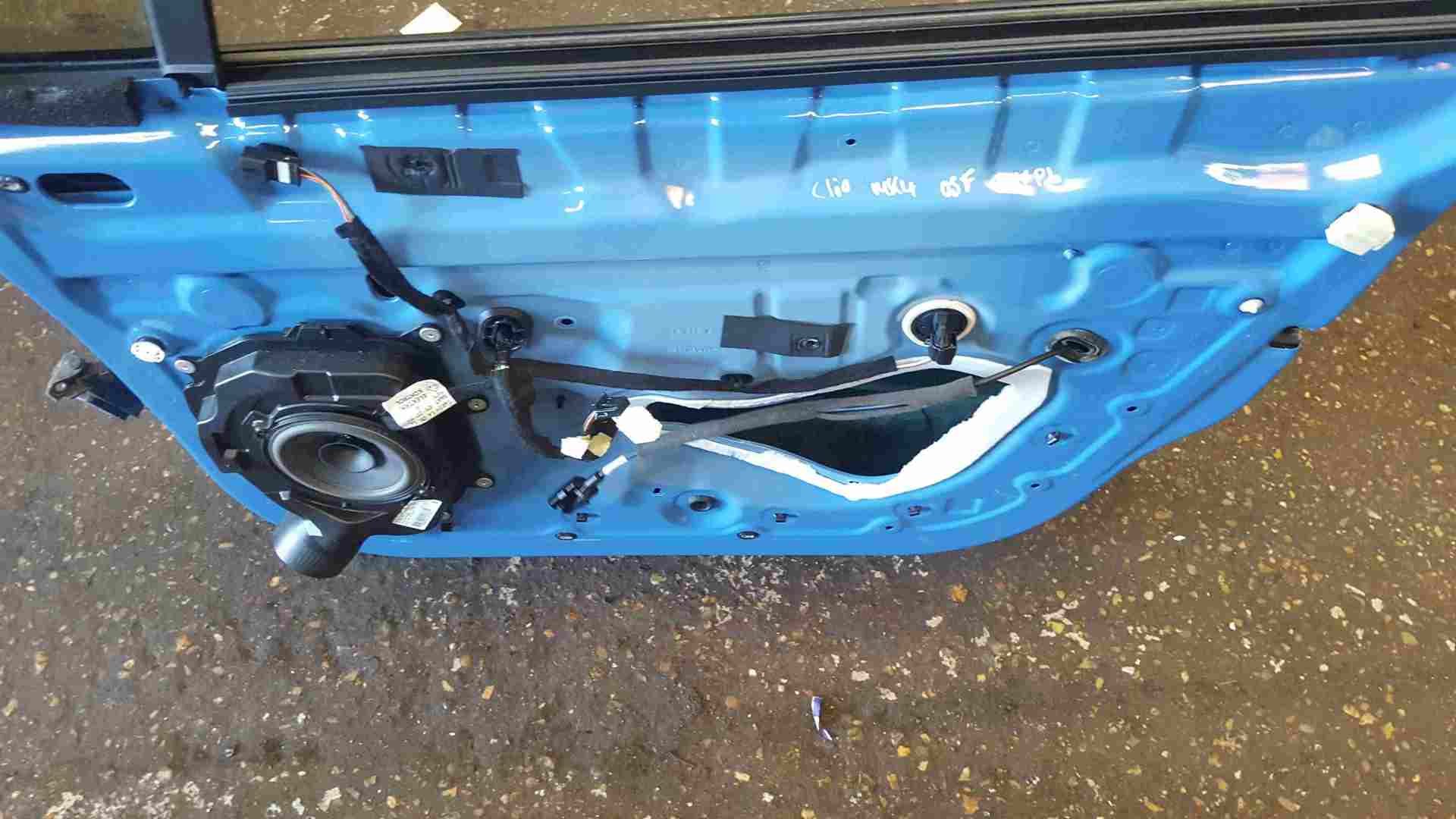 Thumb 2 Renault Clio MK4 2013-2018 Drivers OSF Front Door Blue OVRPJ