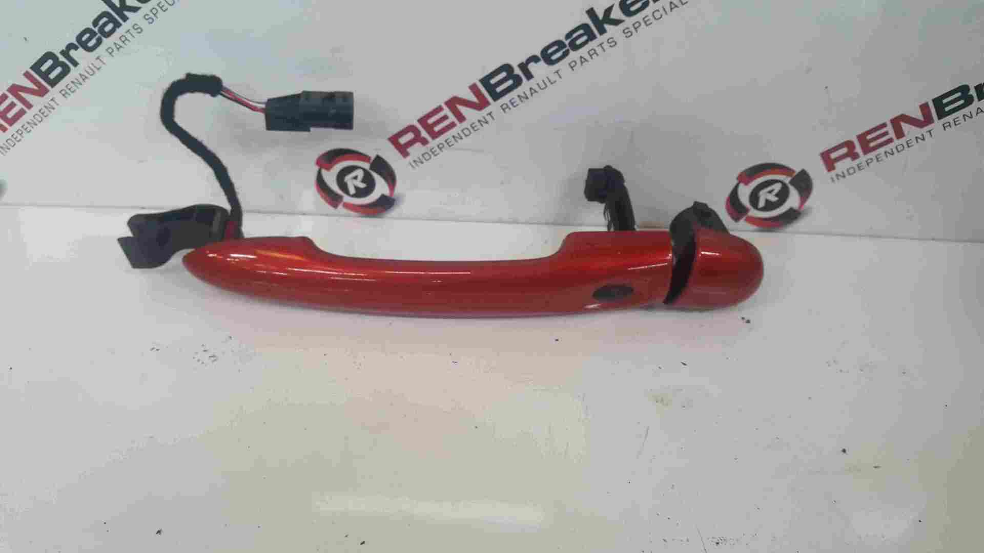 Thumb 3 Renault Clio MK4 2013-2018 Drivers OSF Front Exterior Handle Red TENNP