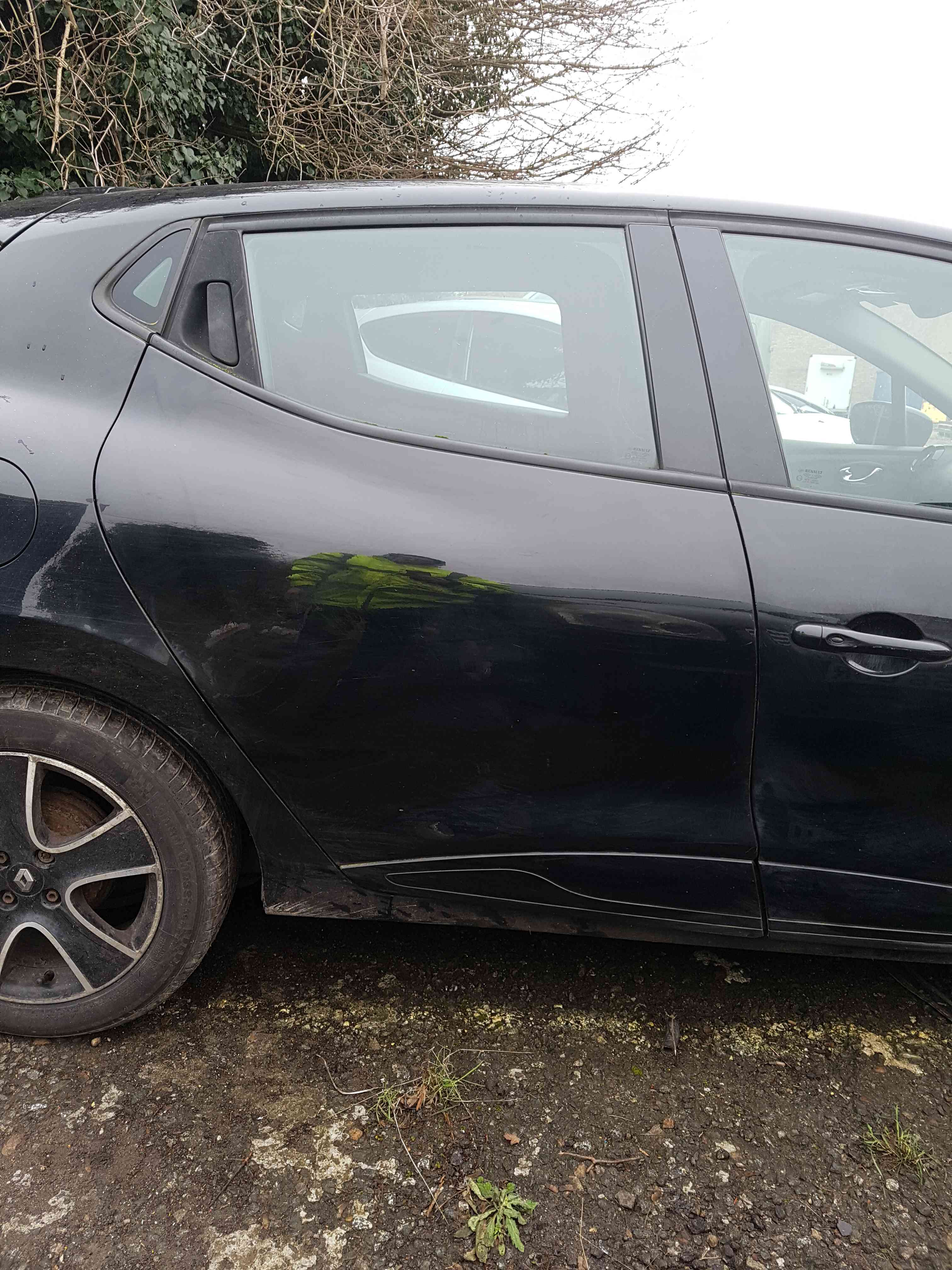 Thumb 4 Renault Clio MK4 2013-2018 Drivers OSR Rear Door Tegne Black Trim Gloss