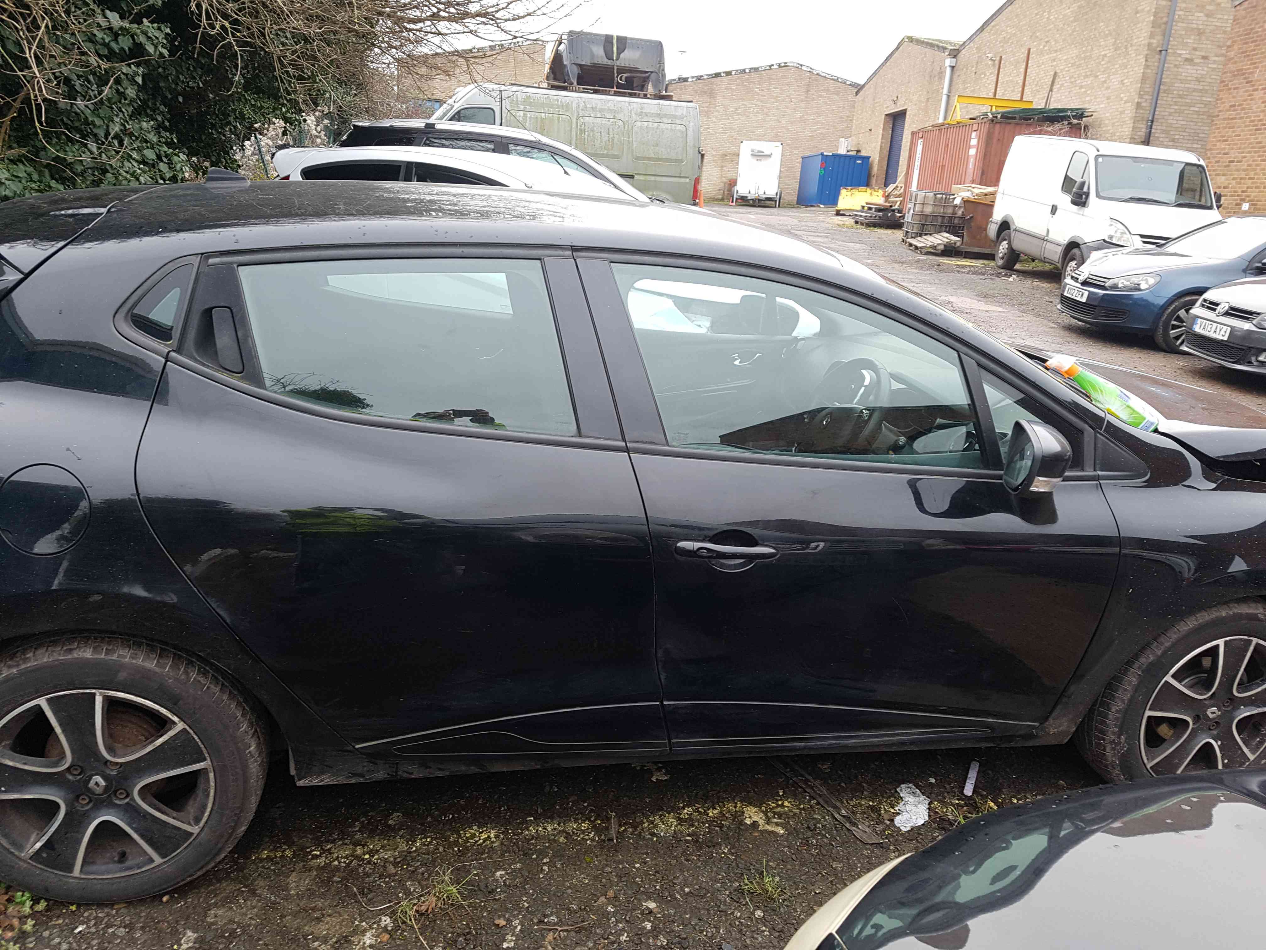 Thumb 9 Renault Clio MK4 2013-2018 Drivers OSR Rear Door Tegne Black Trim Gloss