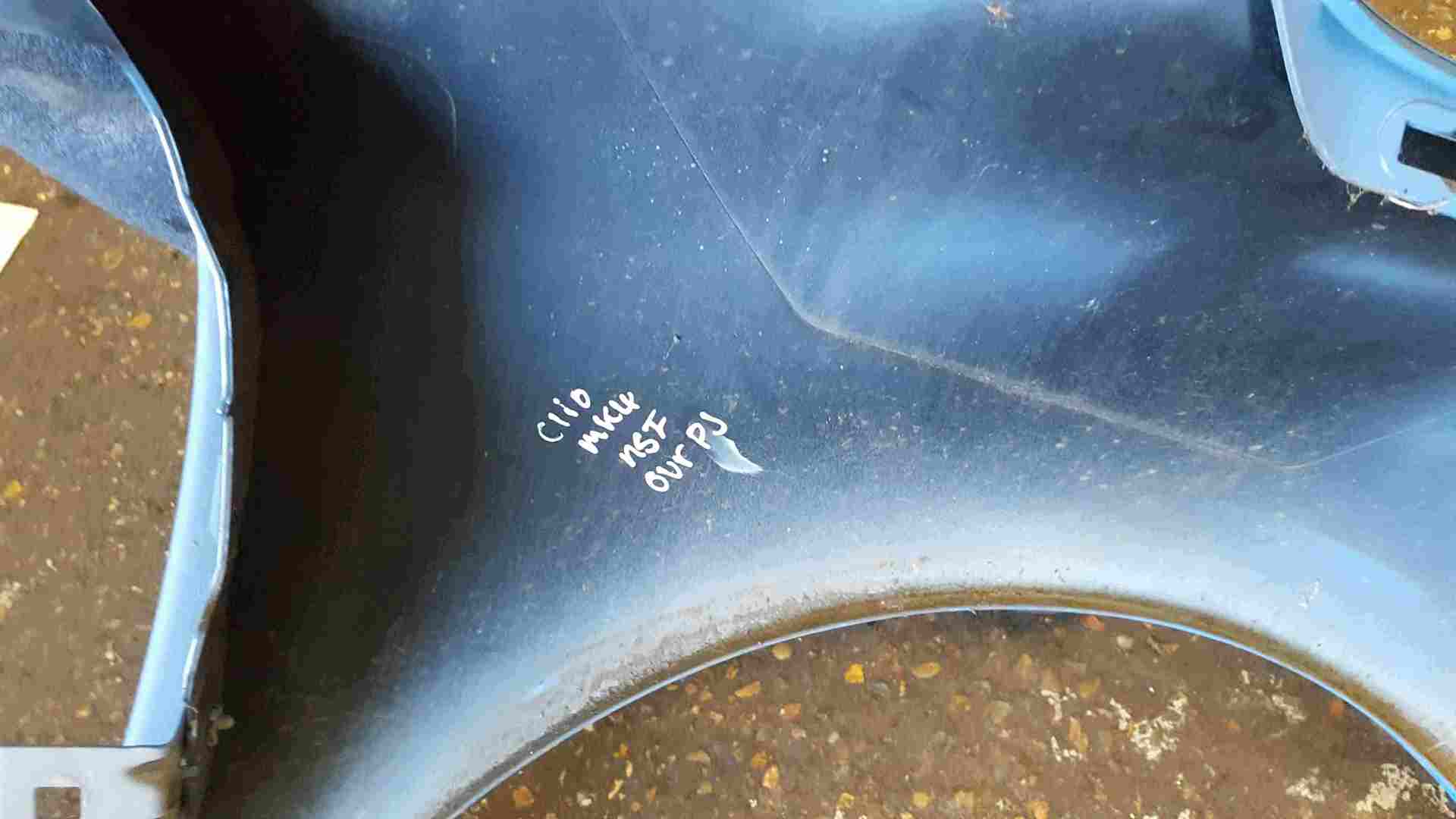 Renault Clio MK4 2013-2018 Passenger NS Wing Blue OVRPJ
