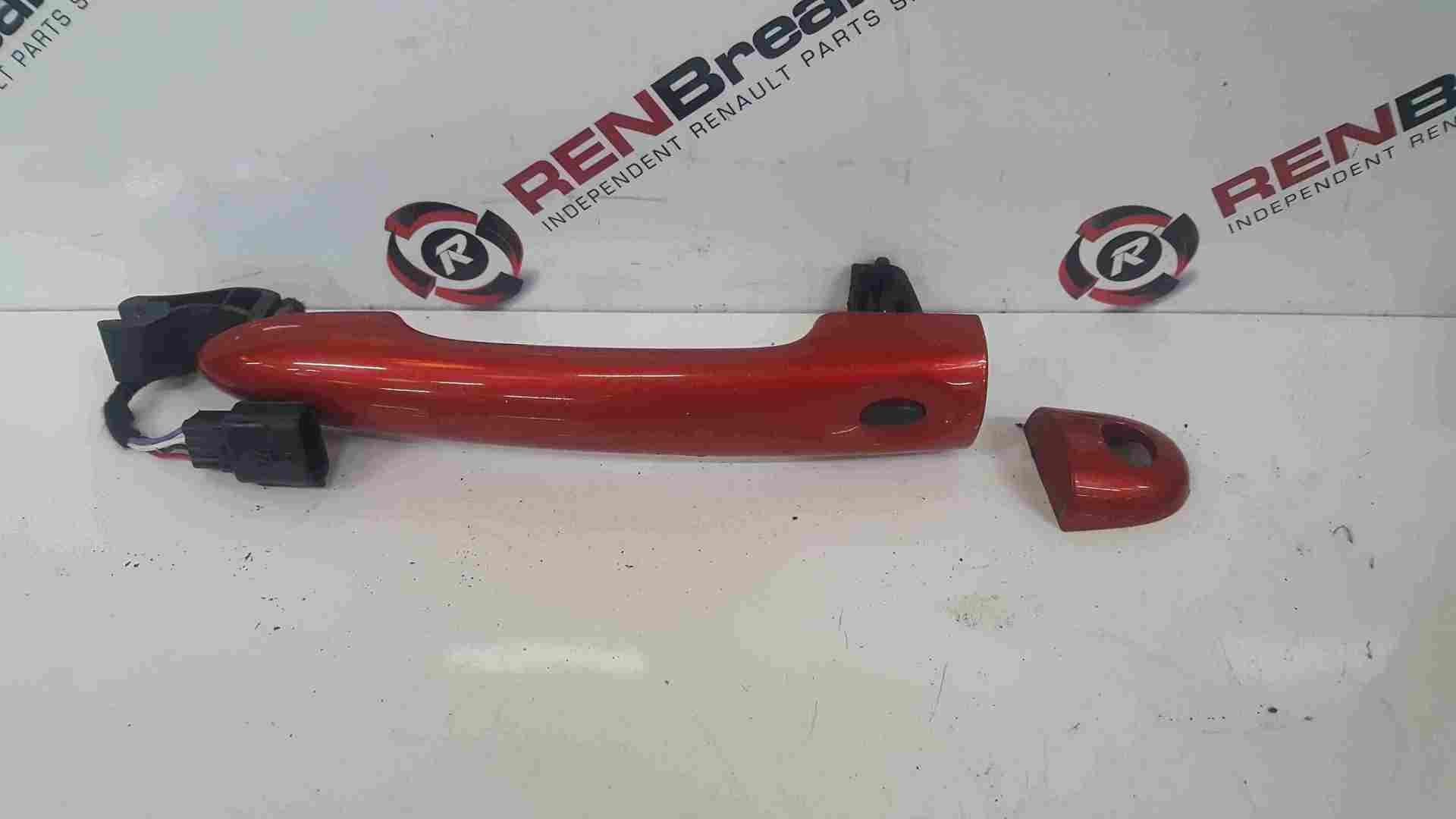 Thumb 2 Renault Clio MK4 2013-2018 Passenger NSF Front Exterior Handle Red TENNP