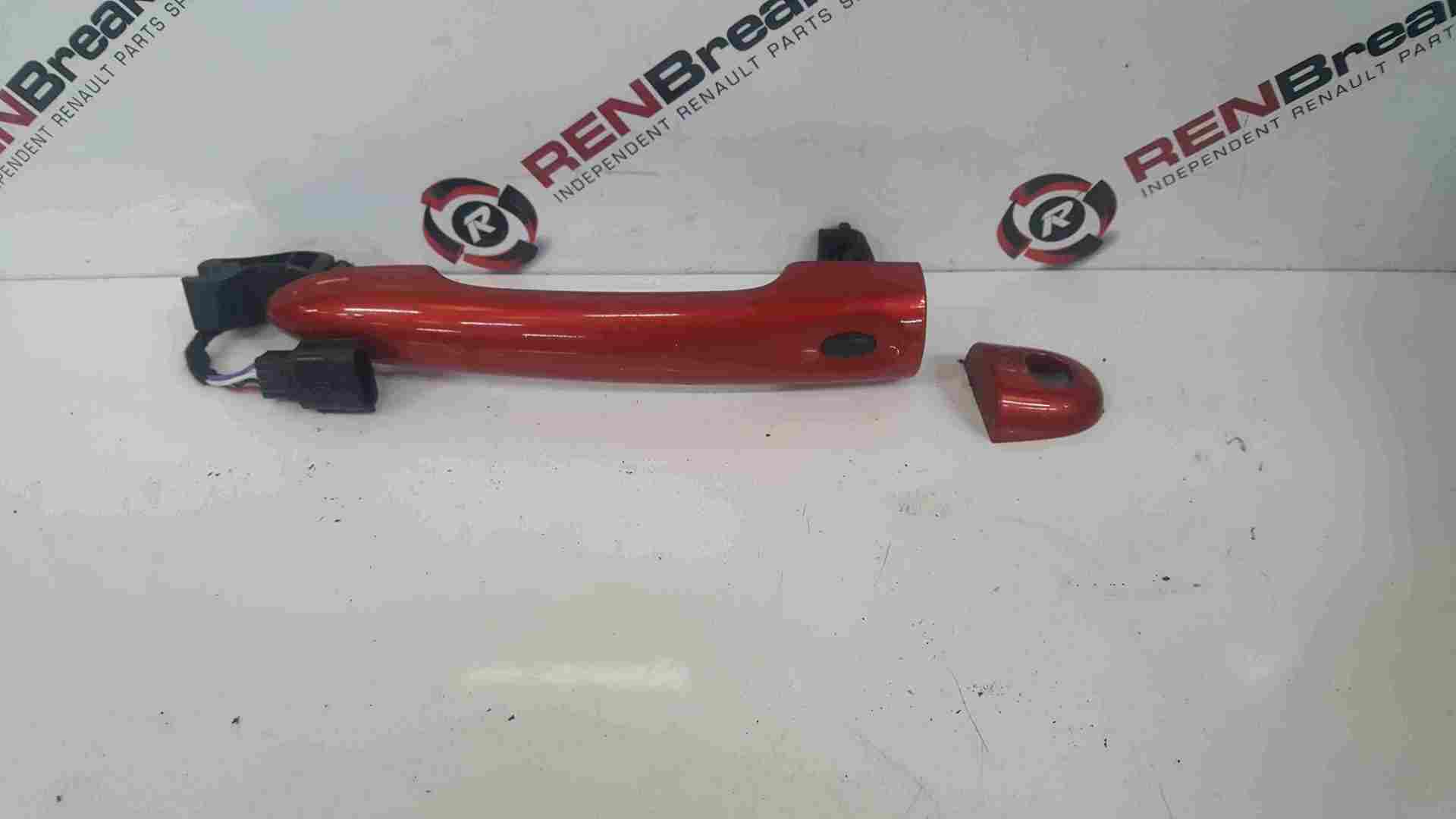 Renault Clio MK4 2013-2018 Passenger NSF Front Exterior Handle Red TENNP