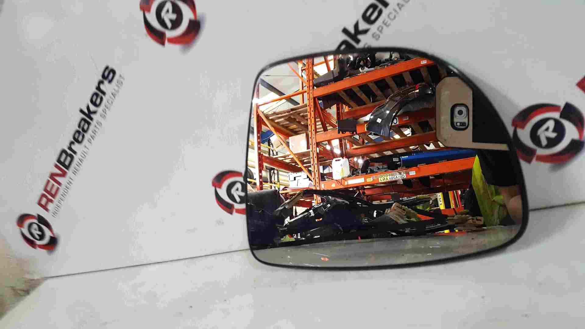 Renault Clio MK4 2013-2018 Passenger NSF Front Mirror Glass