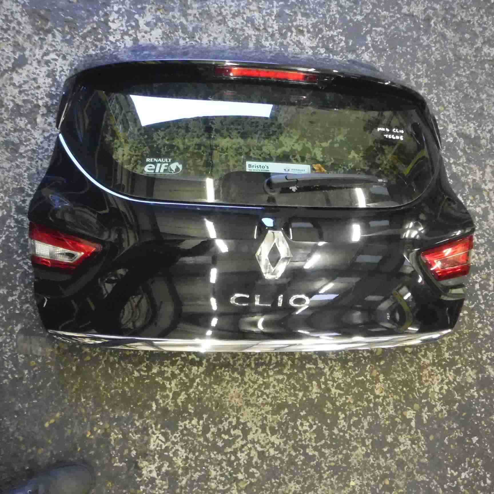 Renault Clio MK4 2013-2018 Rear Boot Tailgate Black TEGNE 00