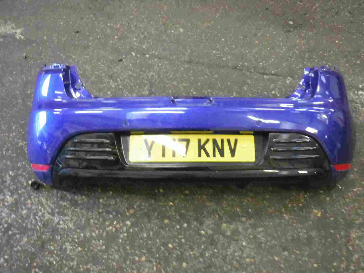 Renault Clio MK4 2013-2018 Rear Bumper Blue TERQH