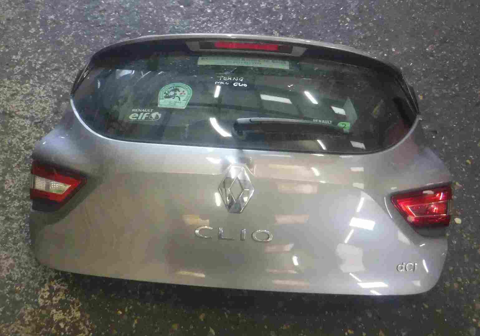 Renault Clio MK4 2013-2018 Rear Tailgate Boot Grey TEKNG