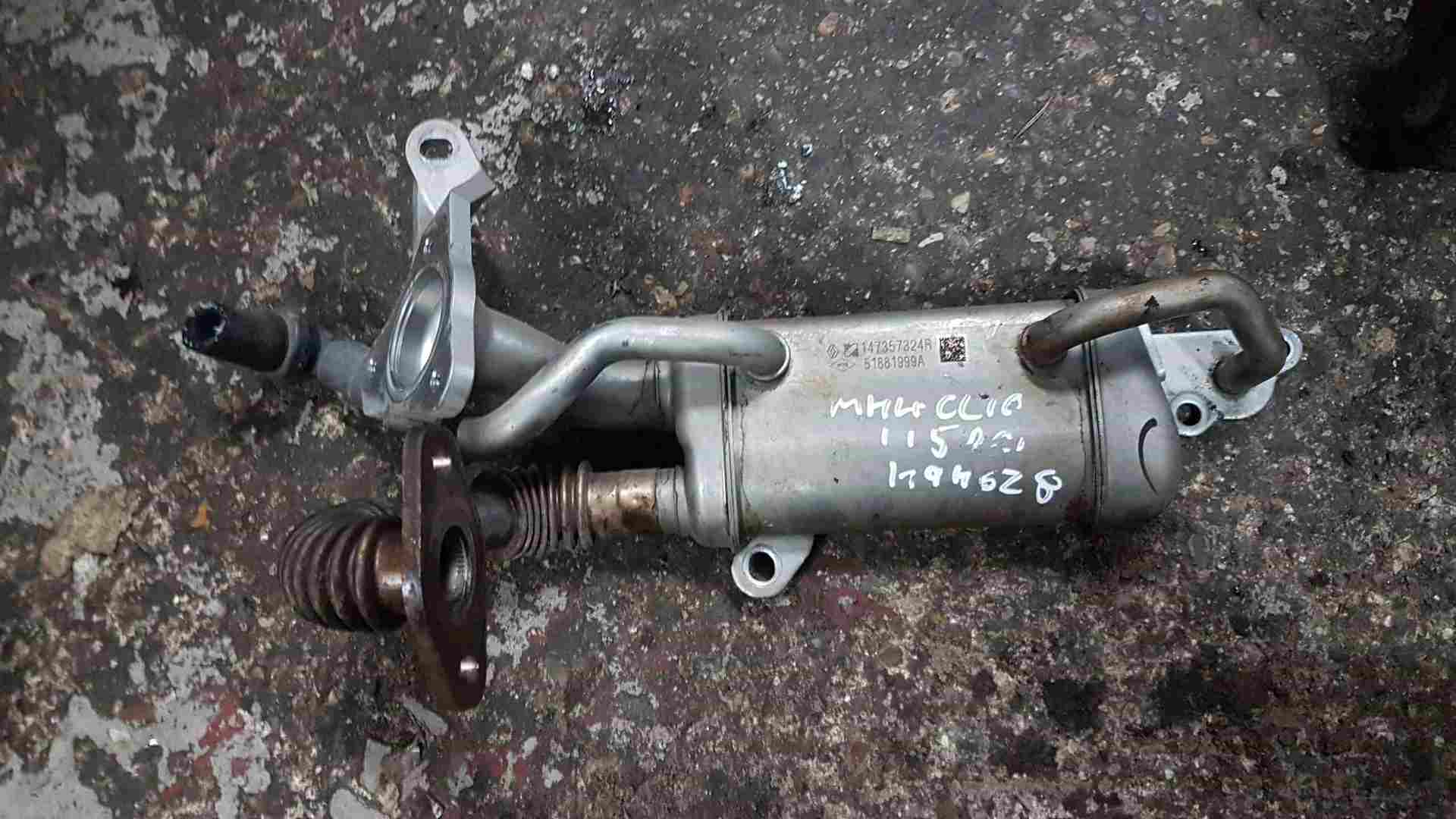 Thumb 6 Renault Clio MK4 2013-2019 1.5 DCI Egr Valve Cooler K9K 628 147357324R