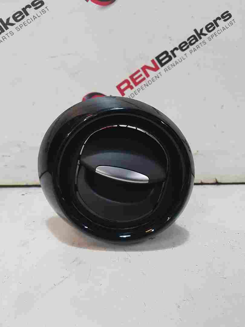 Thumb 7 Renault Clio MK4 2013-2019 Drivers NSF OSF Heater Vent Black 687605663R