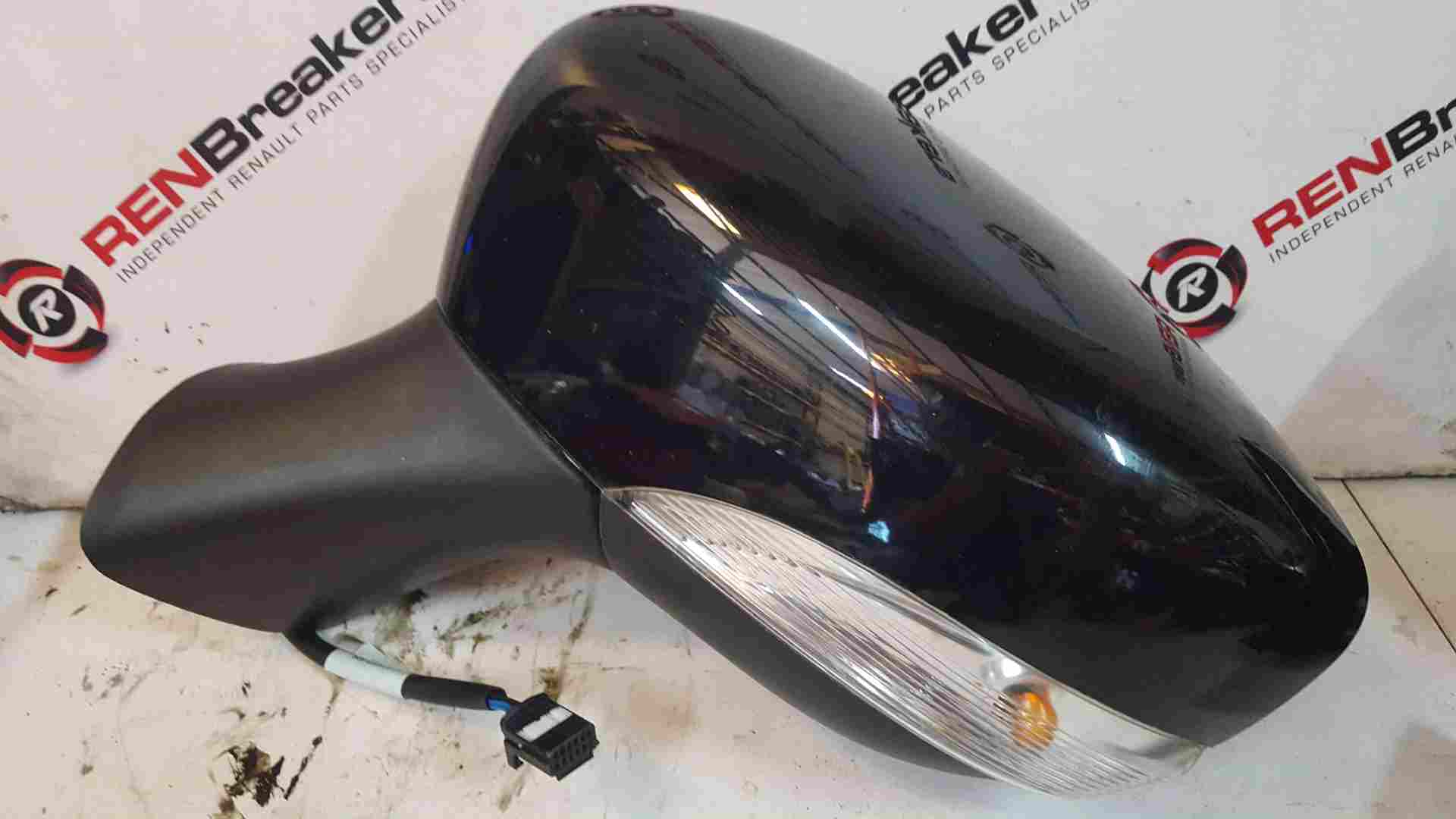 Thumb 4 Renault Clio MK4 2013-2019 Passenger Ns Wing Mirror Black