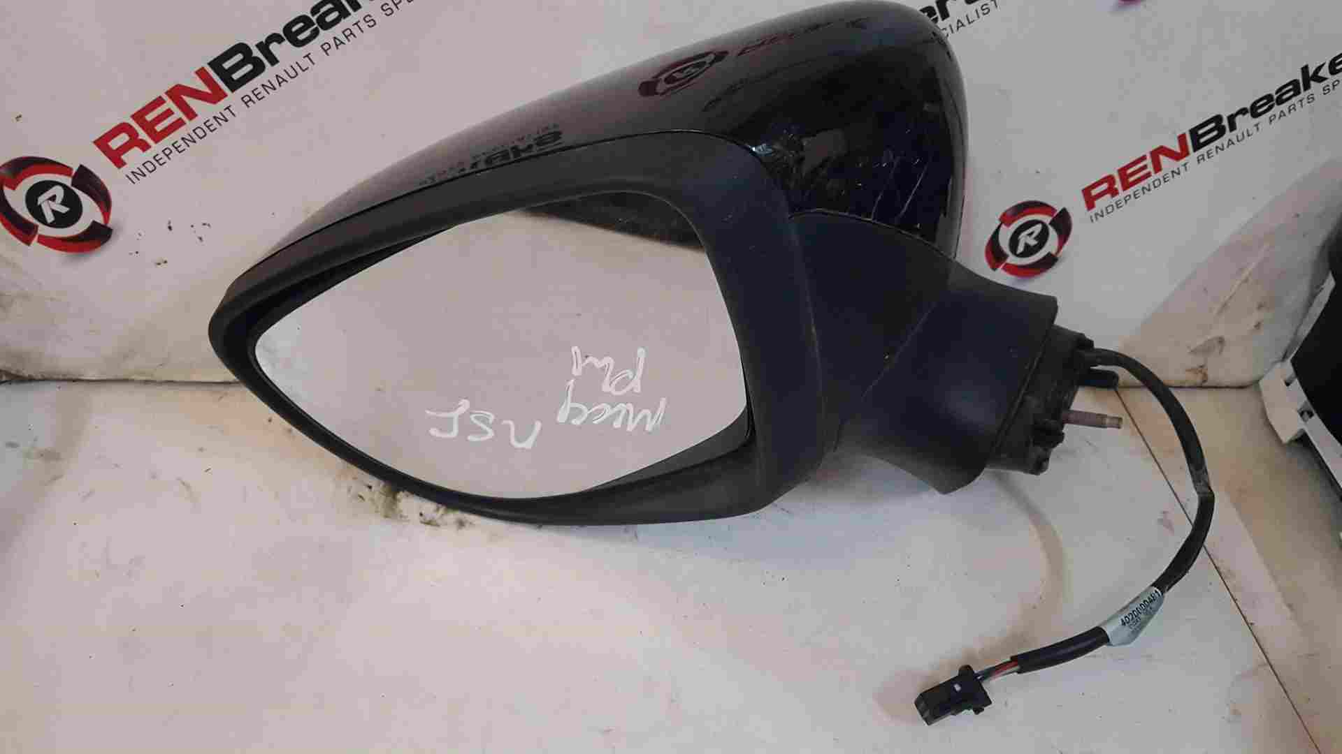Thumb 2 Renault Clio MK4 2013-2019 Passenger Ns Wing Mirror Black
