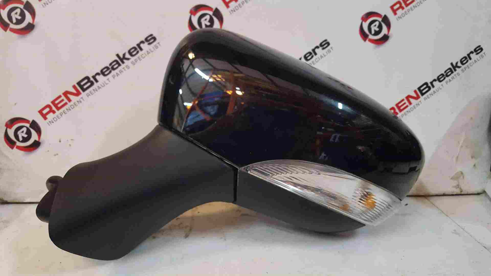 Renault Clio MK4 2013-2019 Passenger Ns Wing Mirror Black