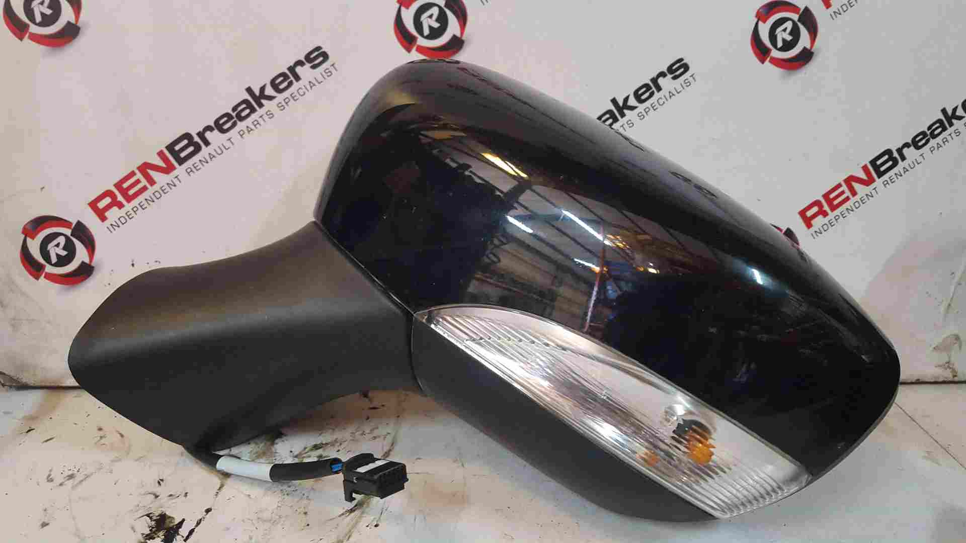 Thumb 5 Renault Clio MK4 2013-2019 Passenger Ns Wing Mirror Black